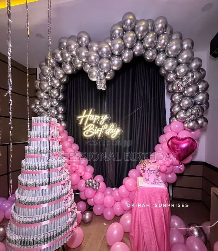 Oghene Dancers and Birthday Decorations, Lagos Surprise Event Planner