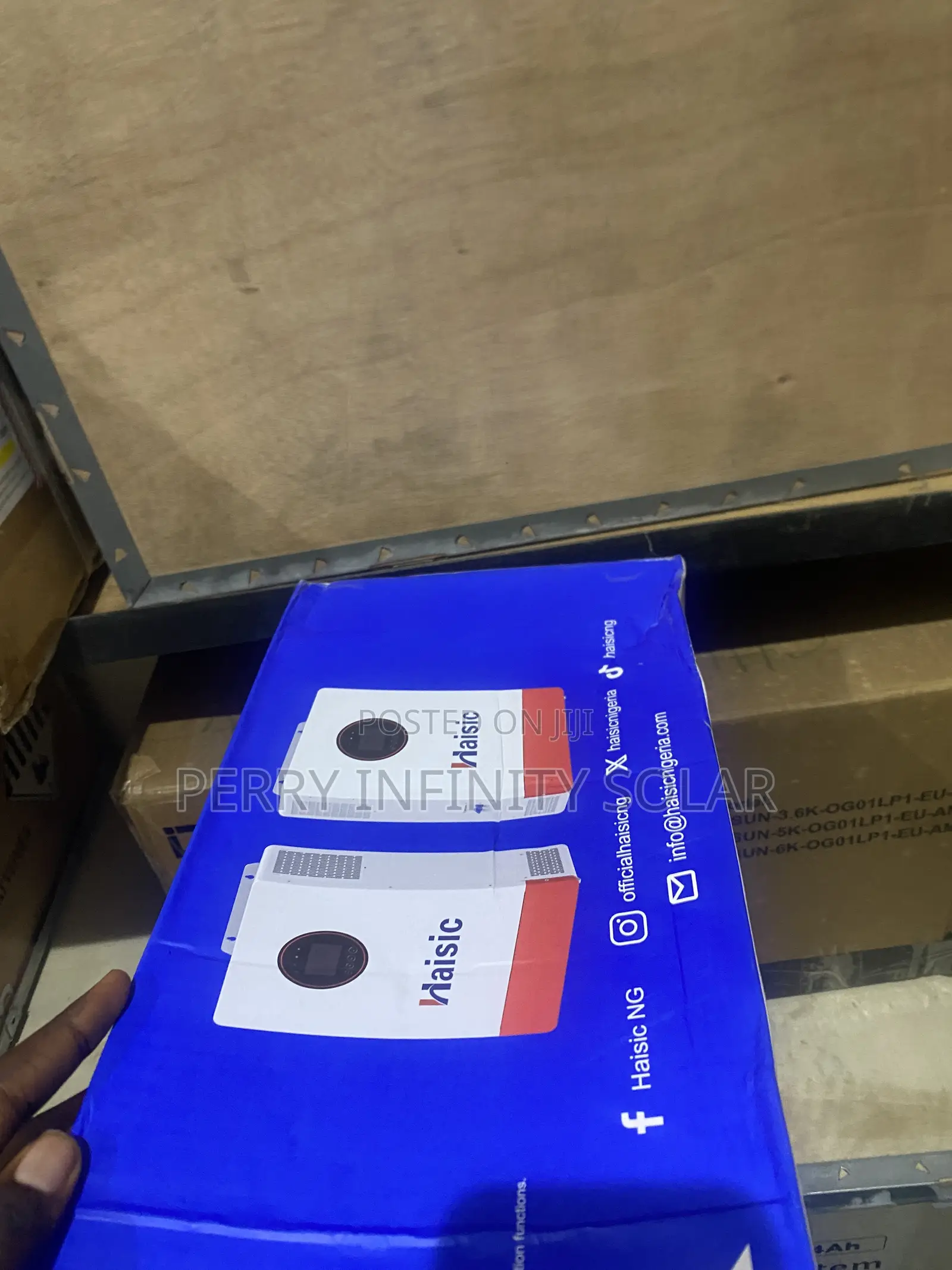 Haisic 15kVA Hybrid Solar Inverter for Home and Business