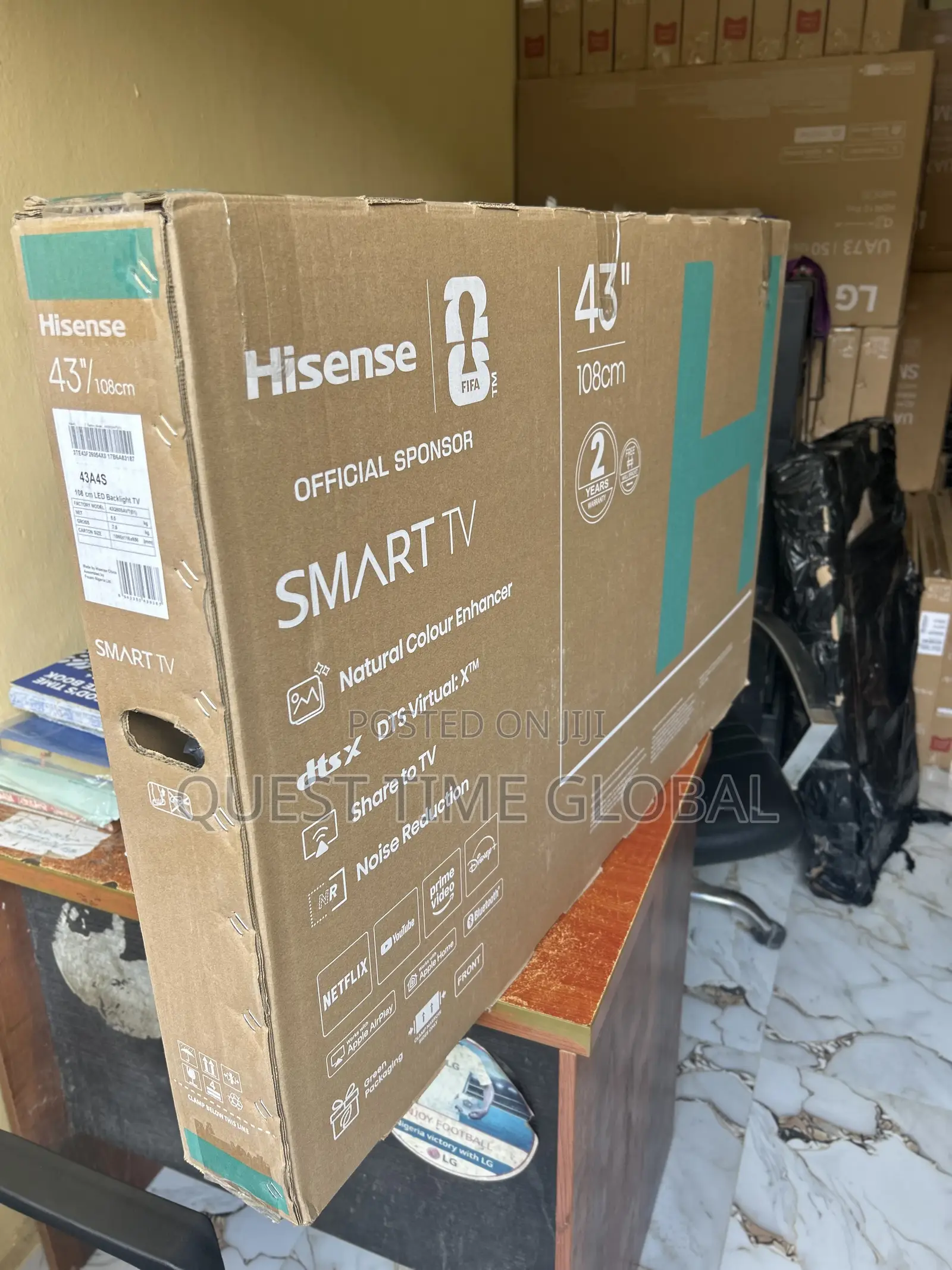 Original 43 Inches Hisense Smart TV