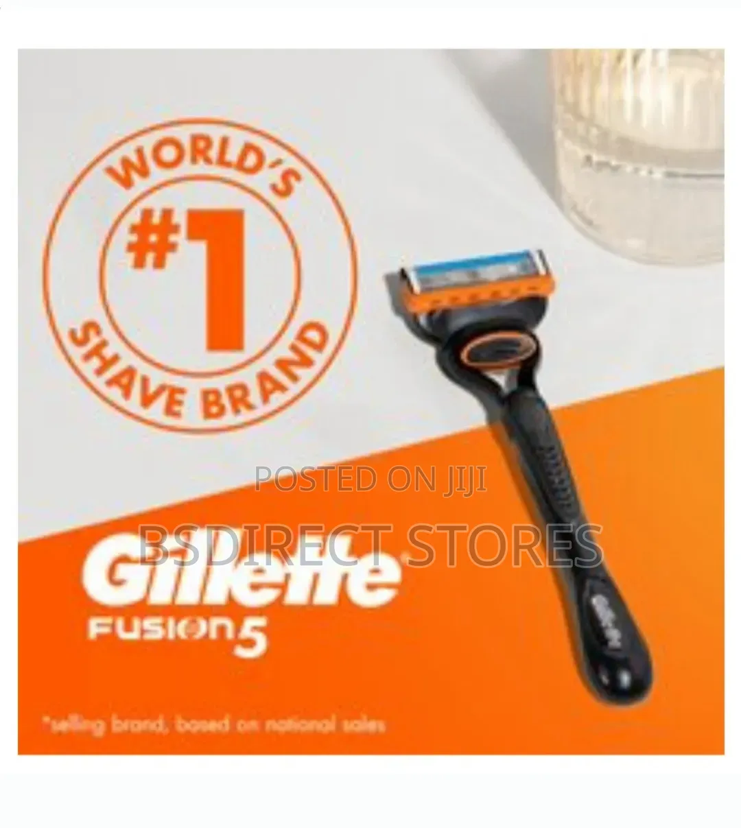 Gillette Fusion 5 Starter Pack Razor W 4 Cartridge Antifriction Blades