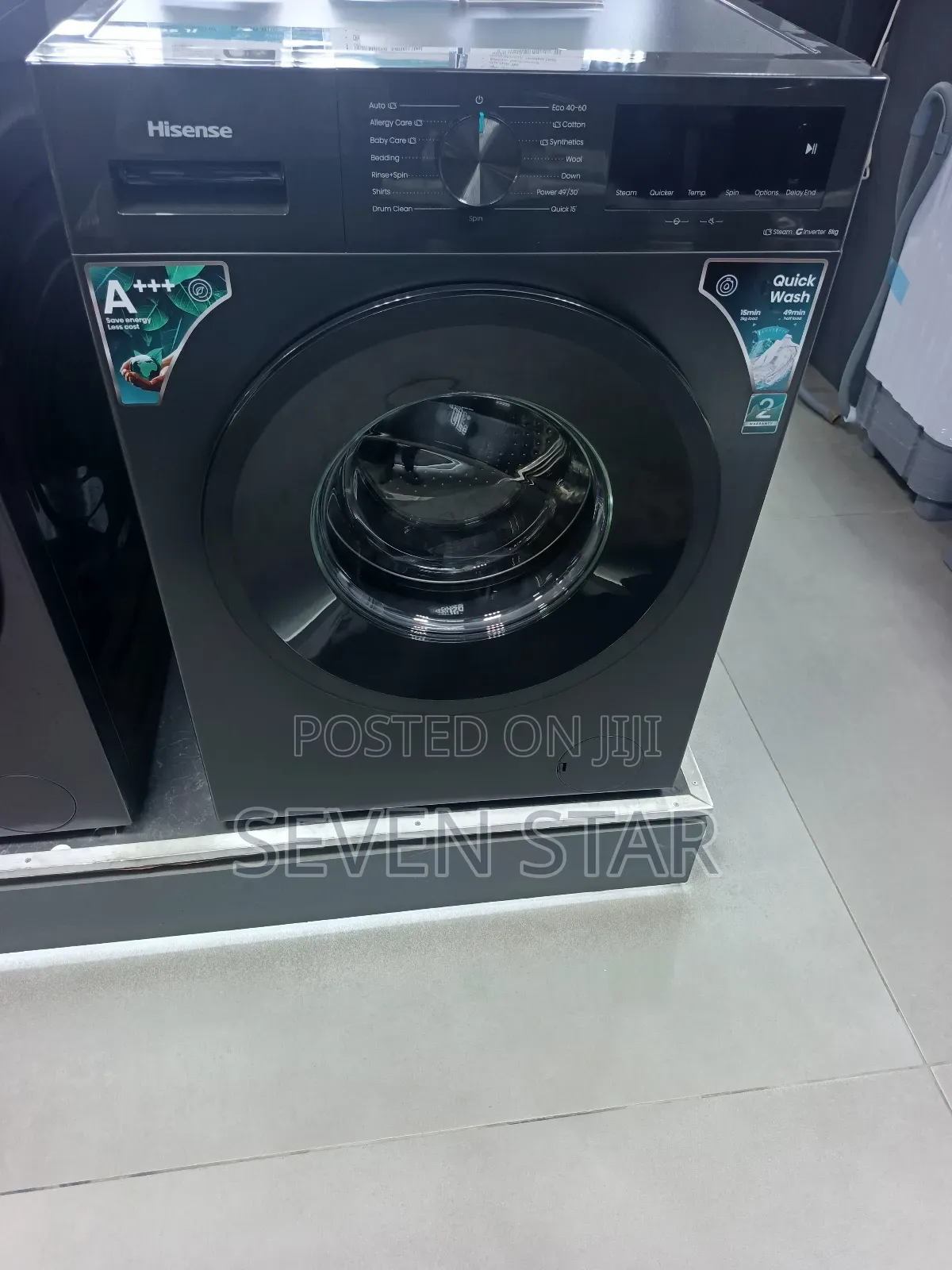 Hisense 8kg Digital Display Washing Machine