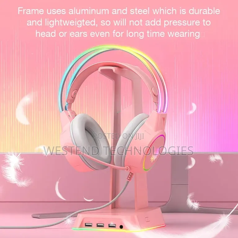 Onikuma X15 Pro Professional ANC Gaming Headset With RGB Light & Mic