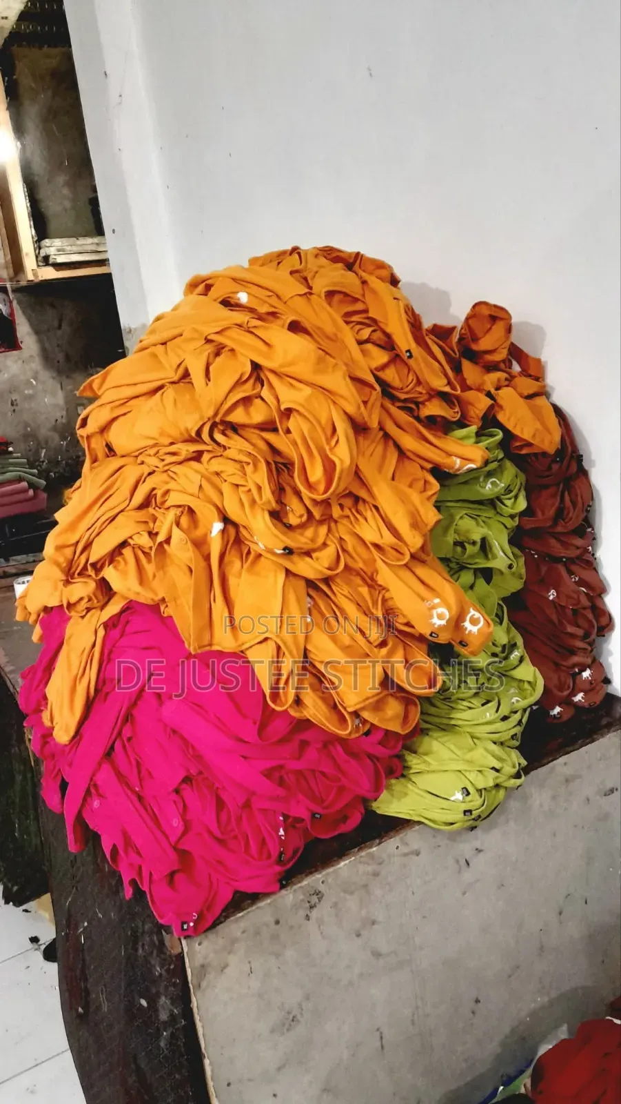 Round Neck Tshirt Production and Branding.