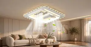 Crystal Crown Smart Ceiling Light - 4-in-1 Luxury Edition!
