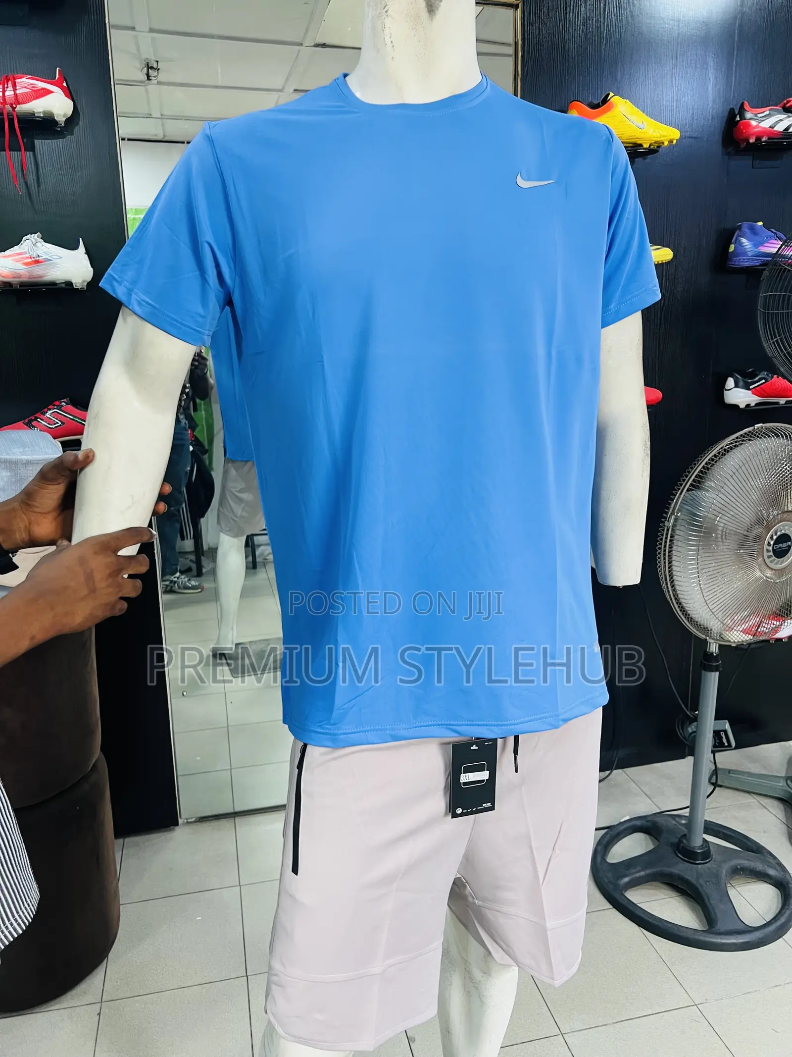 Blue Nike Gym Wears & Gym Shorts