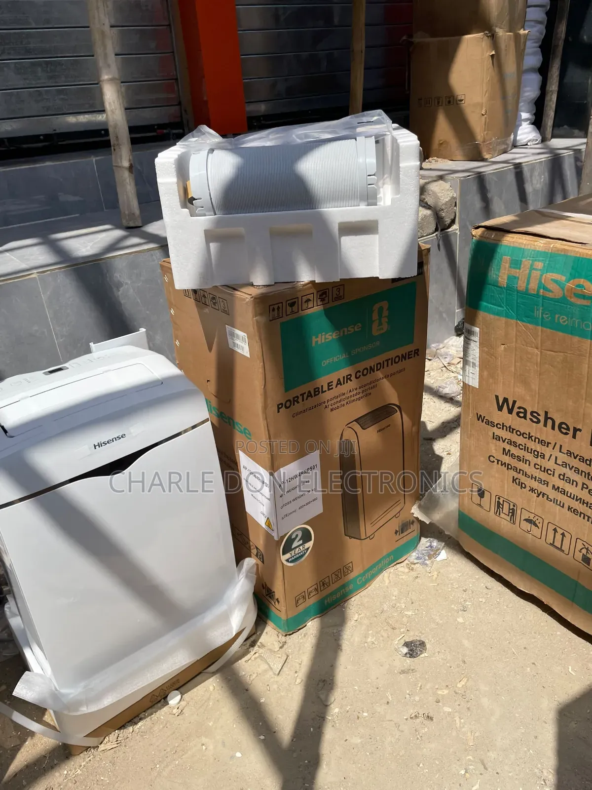 Affordable Hisense 1HP Portable AC for Everyday Use