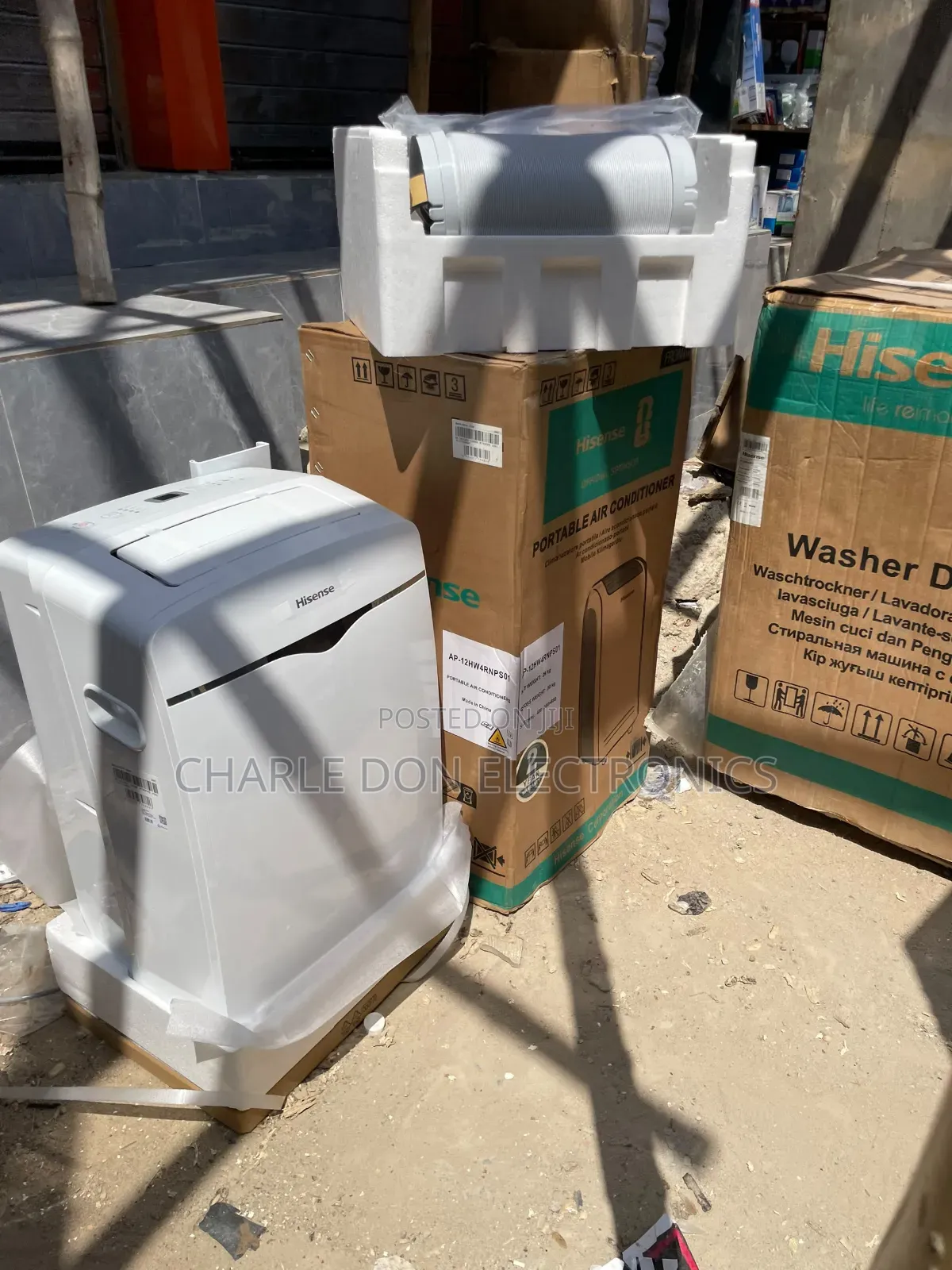 Affordable Hisense 1HP Portable AC for Everyday Use