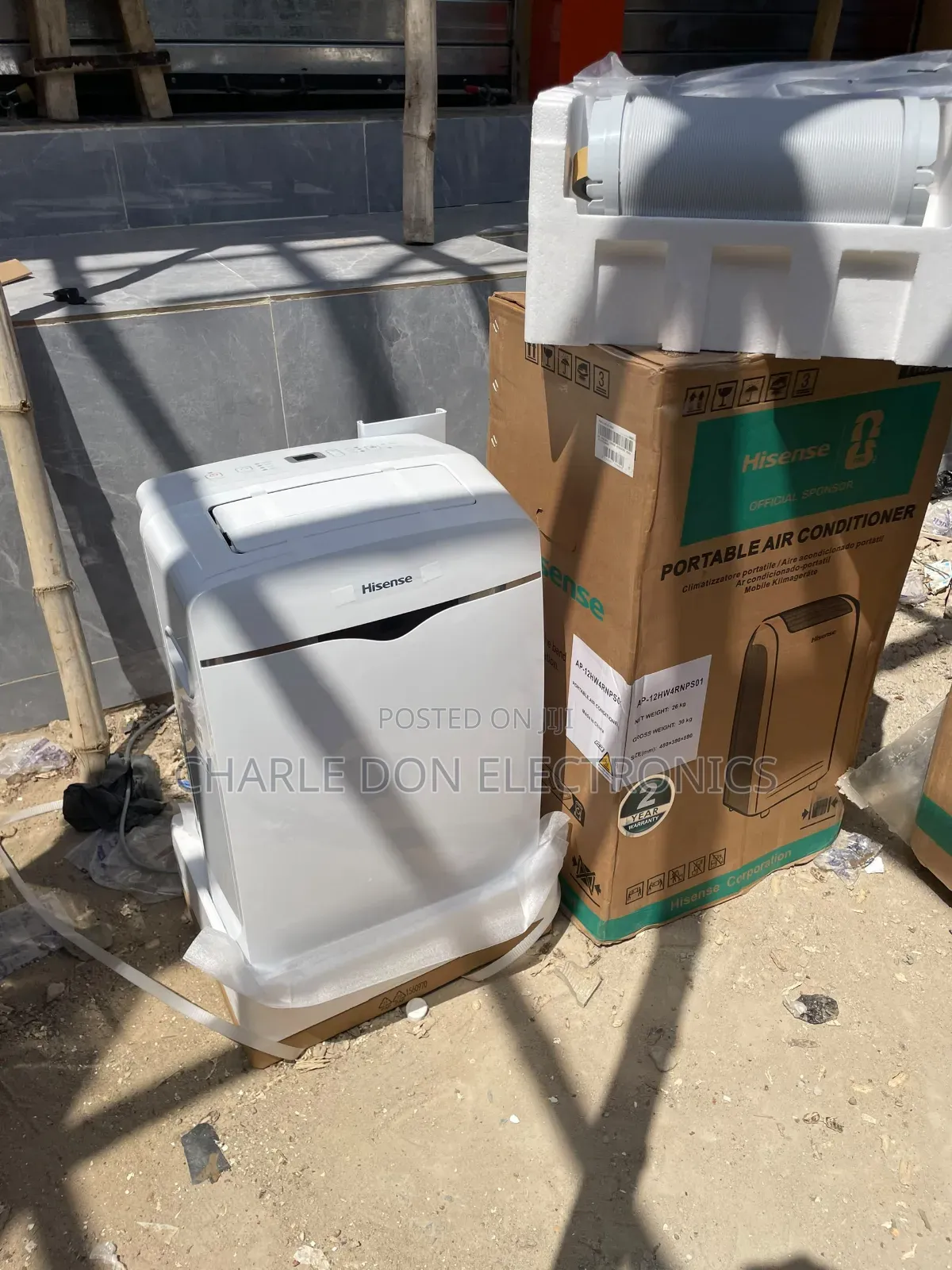 Affordable Hisense 1HP Portable AC for Everyday Use