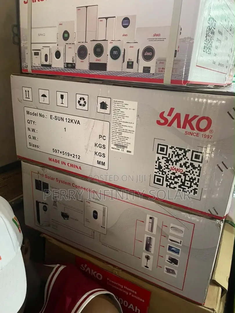 Sako 12KVA Hybrid Solar Inverter – Quality and Reliable Power Supply