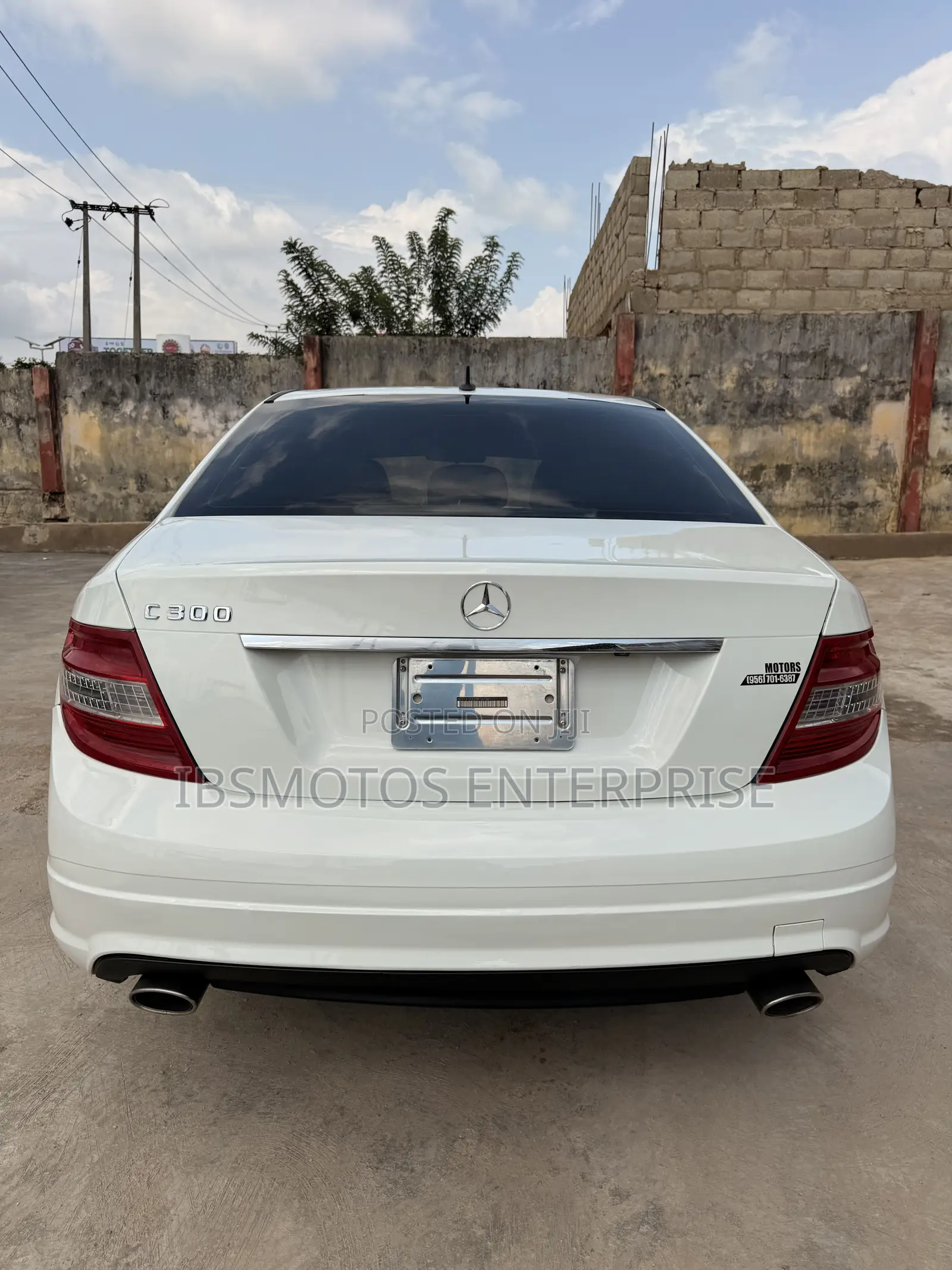 Mercedes-Benz C300 Luxury 4Matic Sedan AWD (3.0L 6cyl 7A) 2012 White