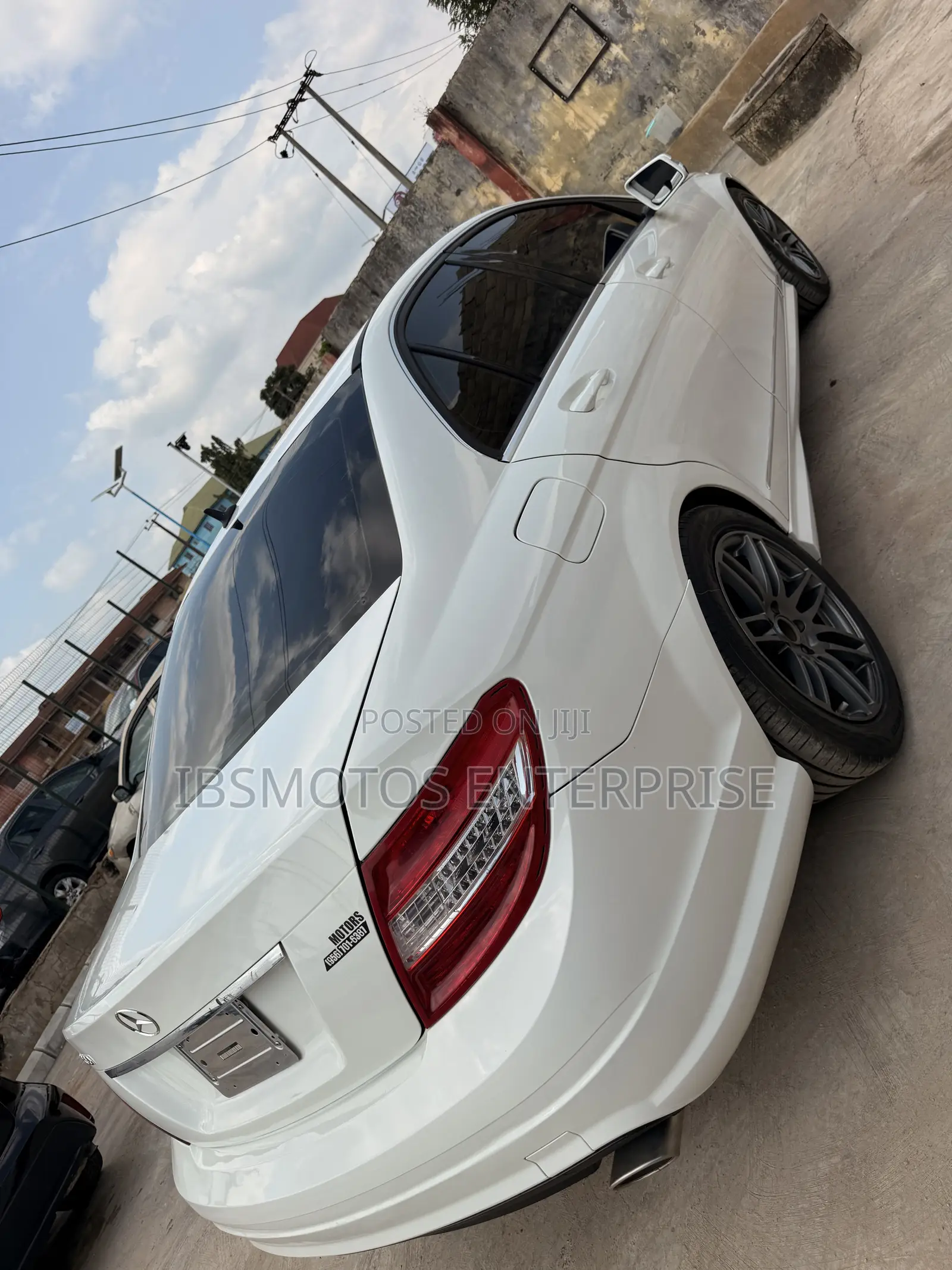 Mercedes-Benz C300 Luxury 4Matic Sedan AWD (3.0L 6cyl 7A) 2012 White
