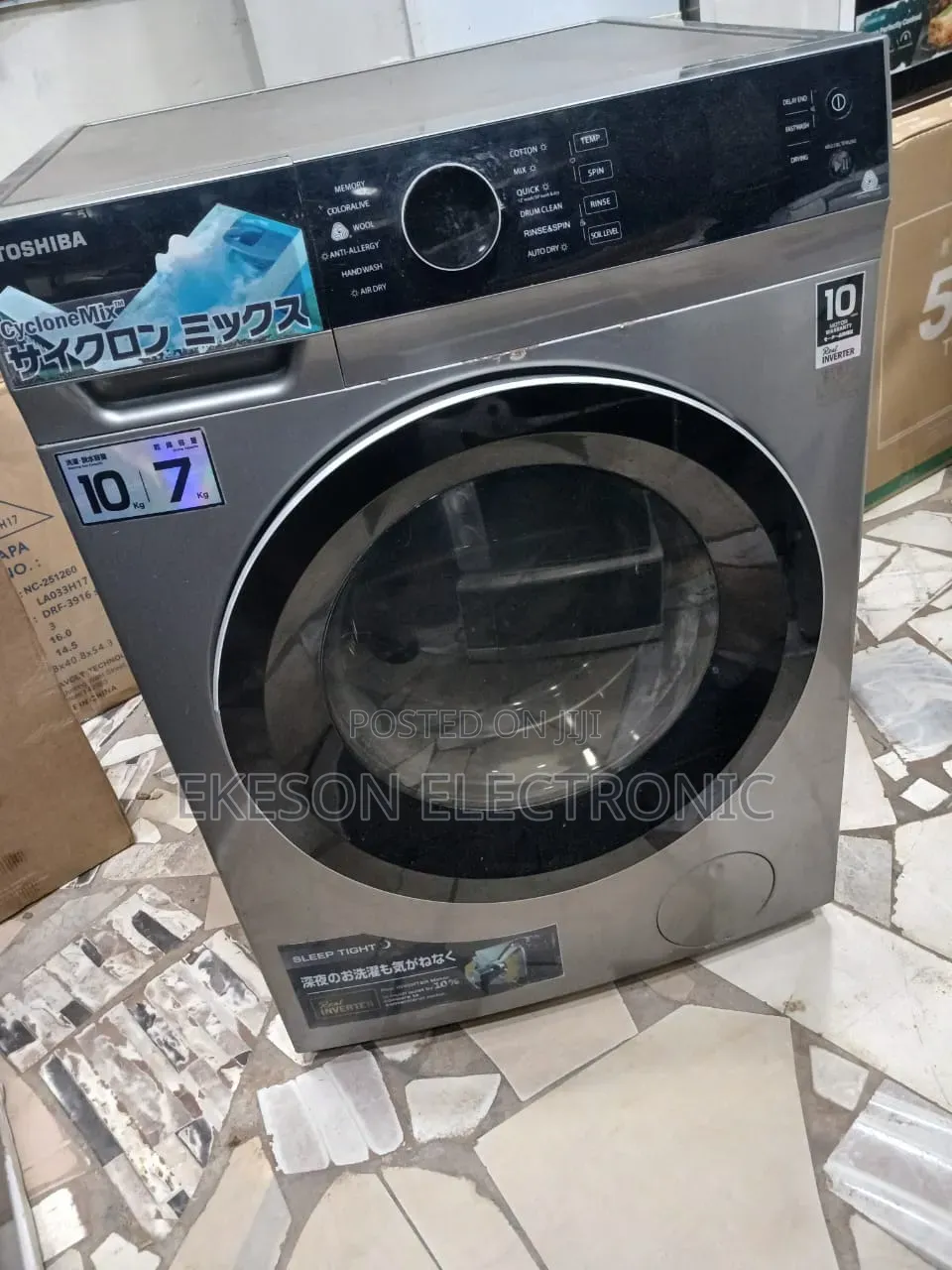 Inverter Washing Machine 10kg Working Perfectly Fine 3months Use