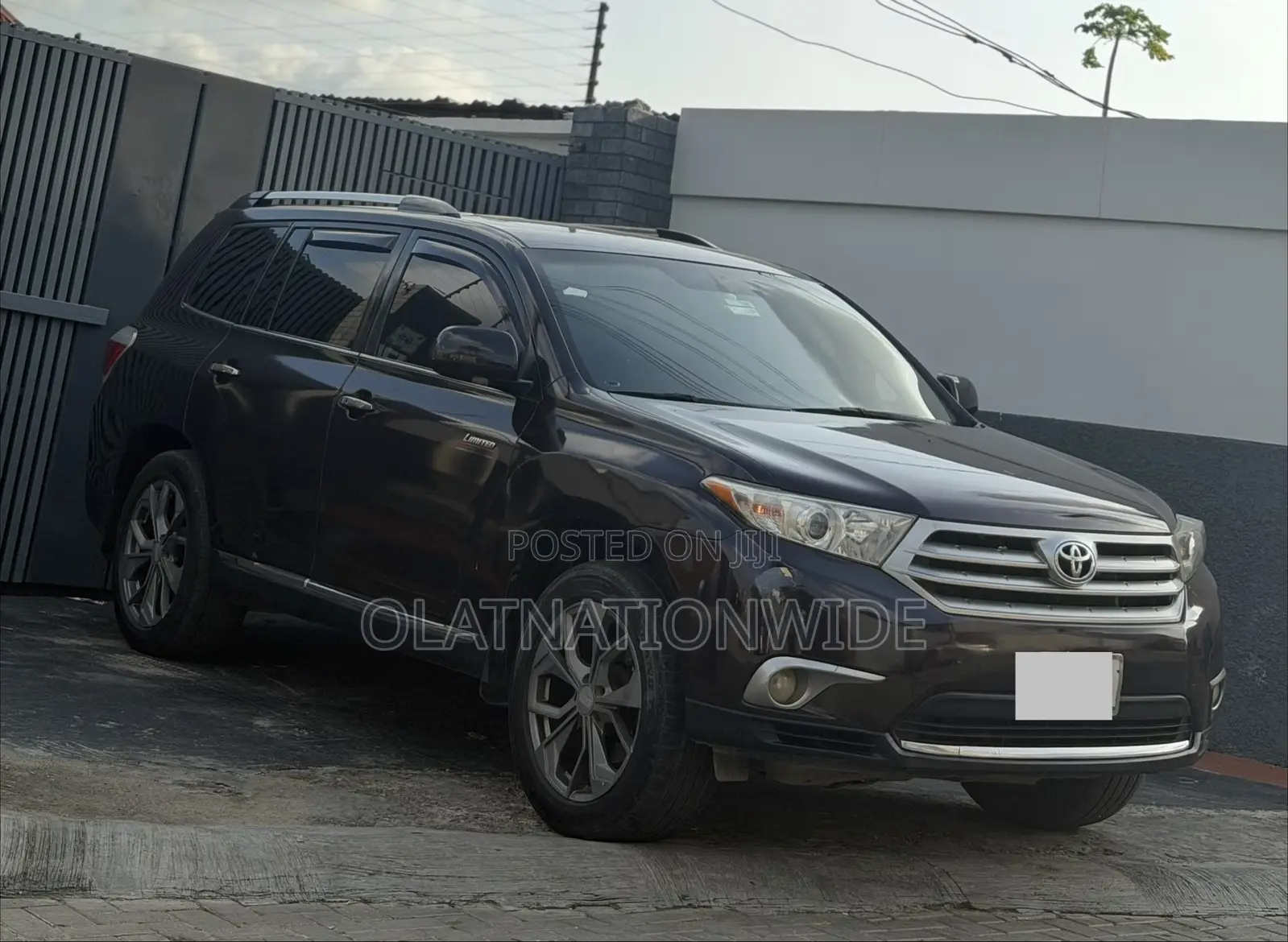 Toyota Highlander Limited 3.5l 4WD 2013 Brown