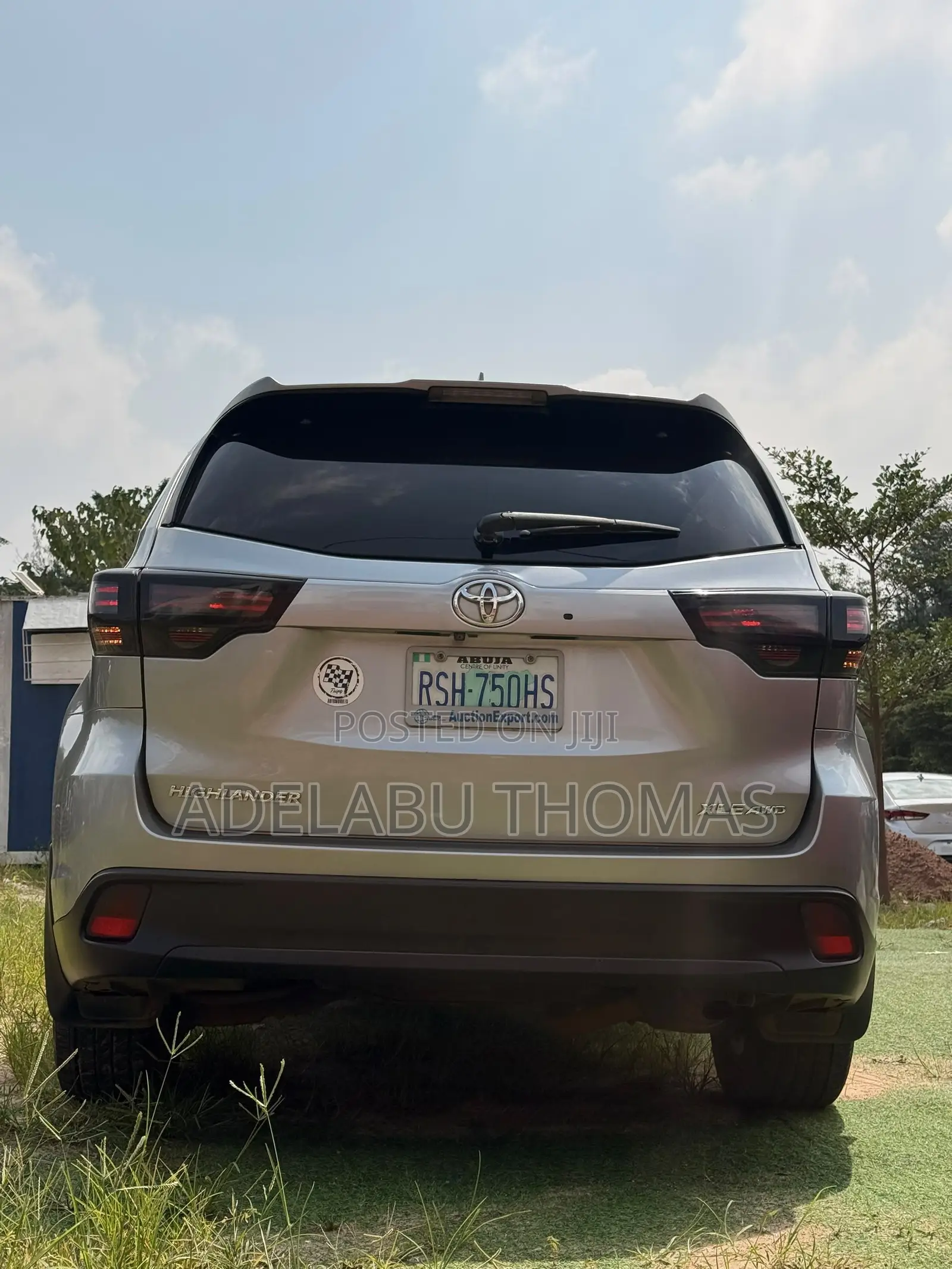 Toyota Highlander XLE 4dr SUV (3.5L 6cyl 6A) 2015 Gray