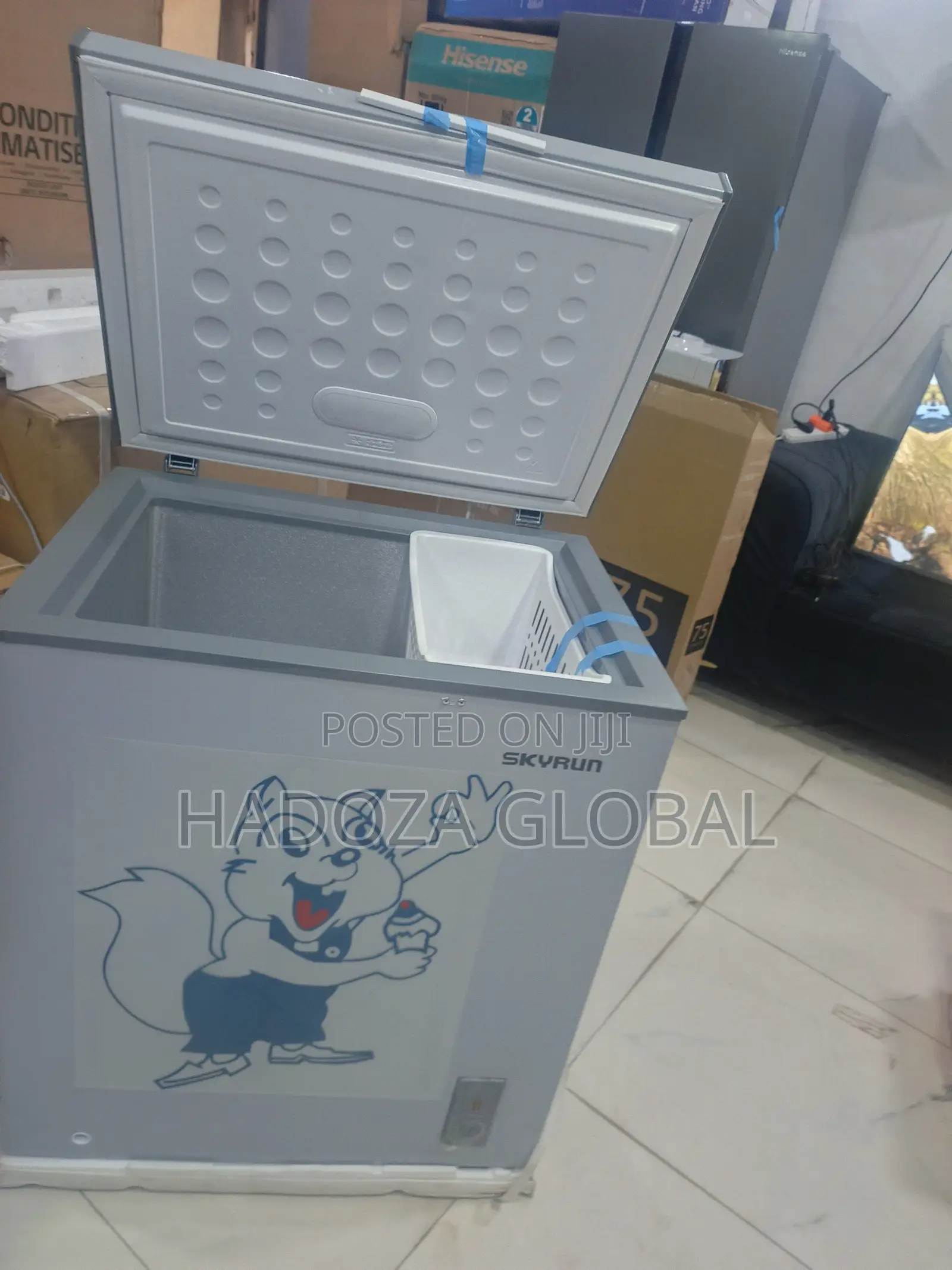 Skyrun Deep-Storage Multi-Tier Organizable Deep Freezer