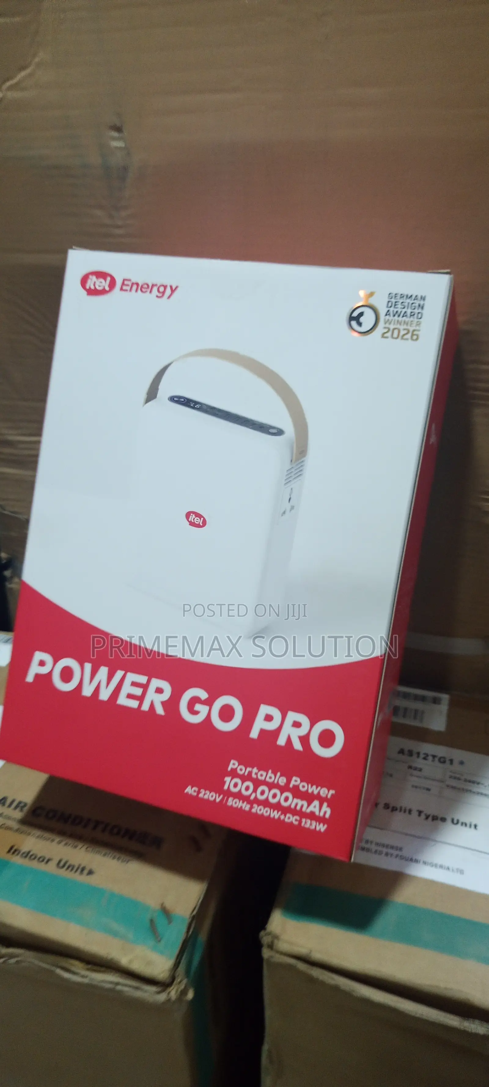 Charge Phones, Laptops & Fans: Itel Power Go Pro 200W AC Power Station