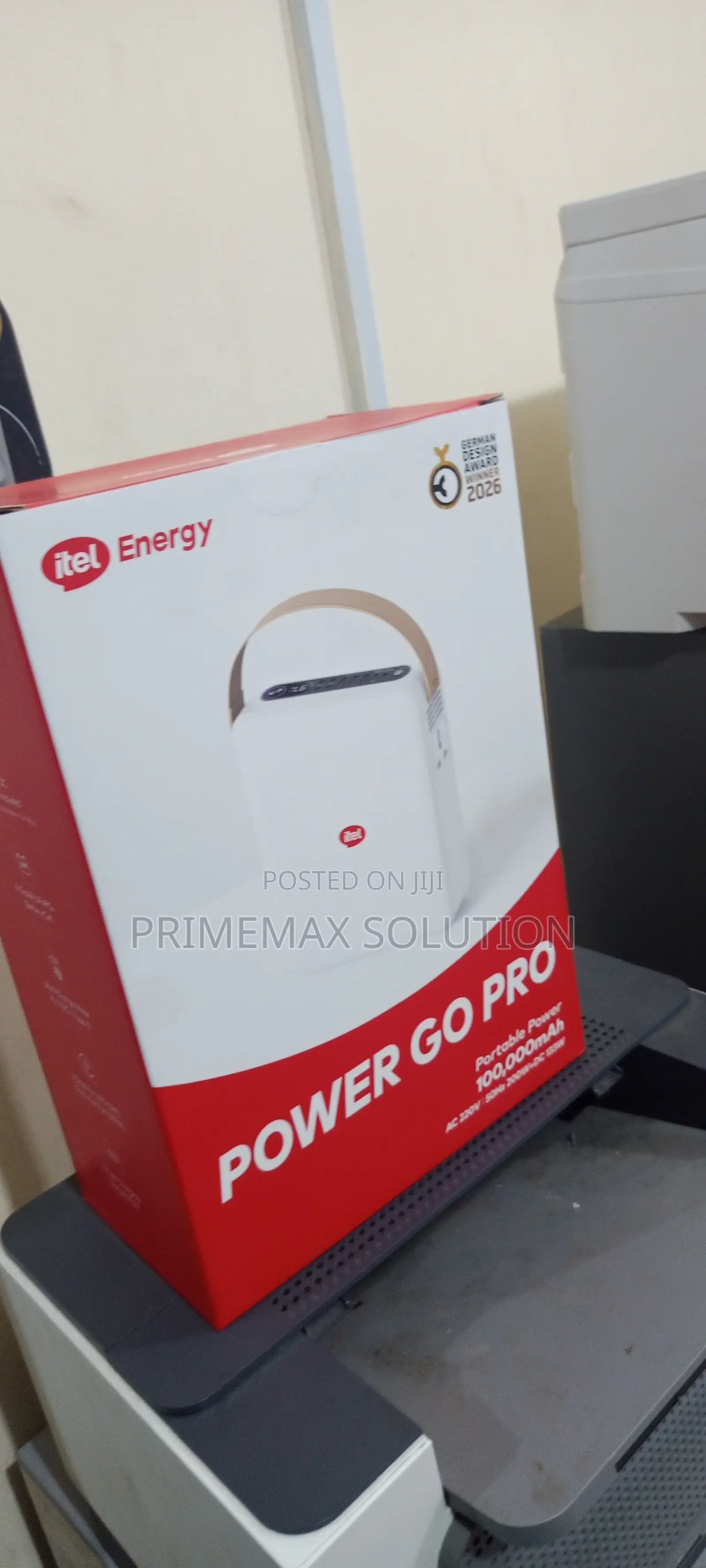 Long-Life LiFePO4 100,000mAh Power Station With True AC Outlet