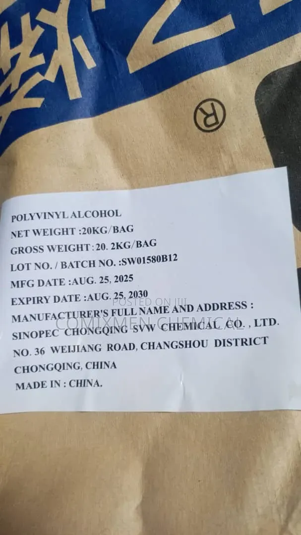 Poly Vinyl Alcohol - Pva