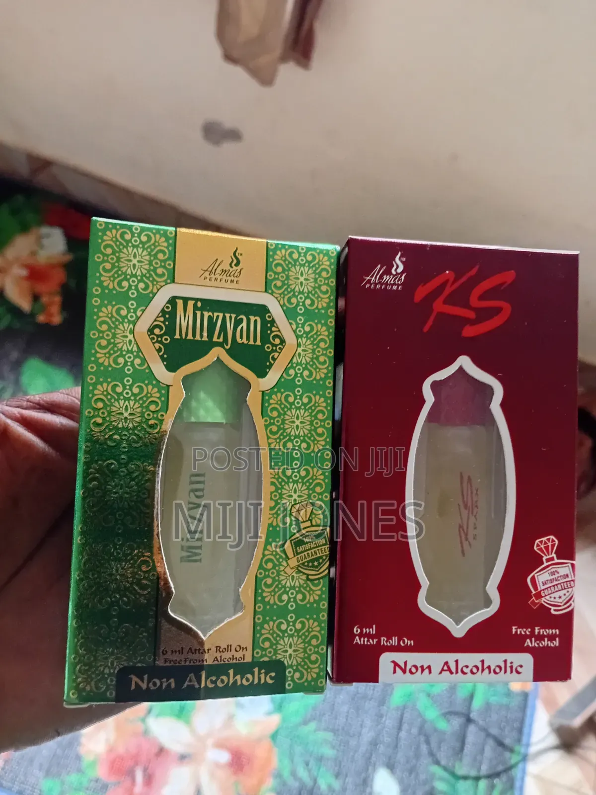 Original Almas Perfume Oil 6ml - Long Lasting - 1 Bottle
