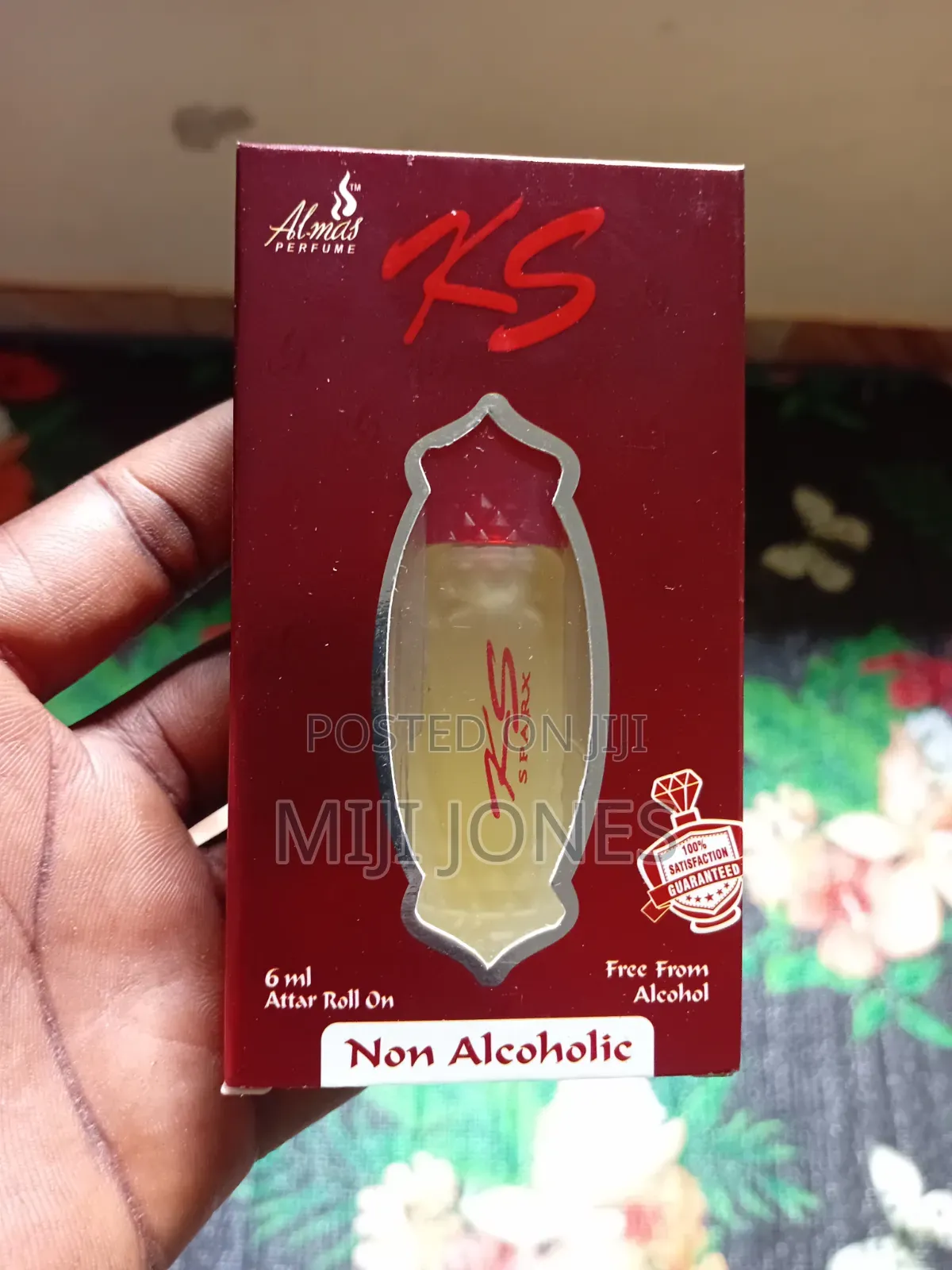 Original Almas Perfume Oil 6ml - Long Lasting - 1 Bottle
