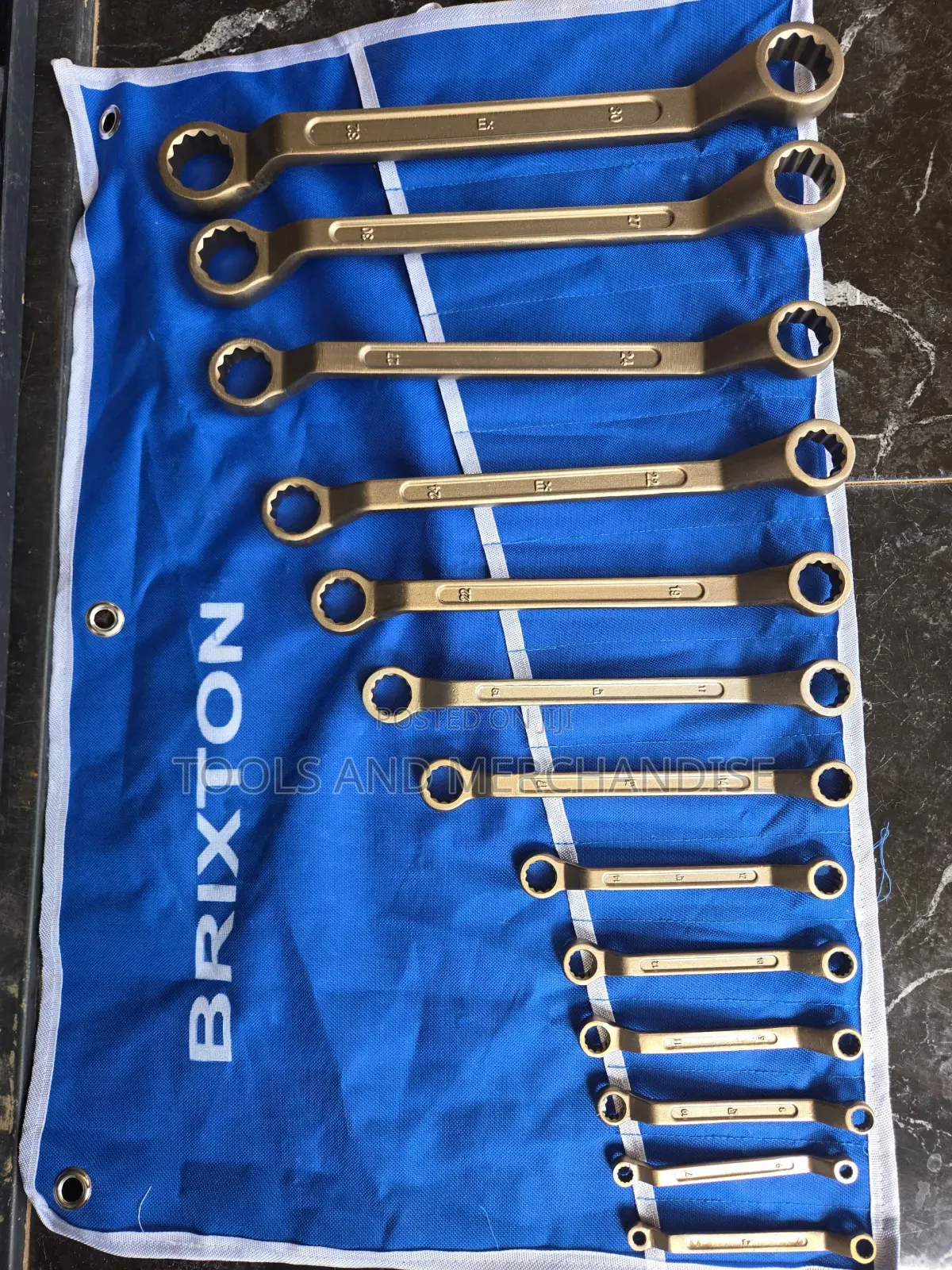 Non Spark 6-32mm Spanners ( Brass Spanner)