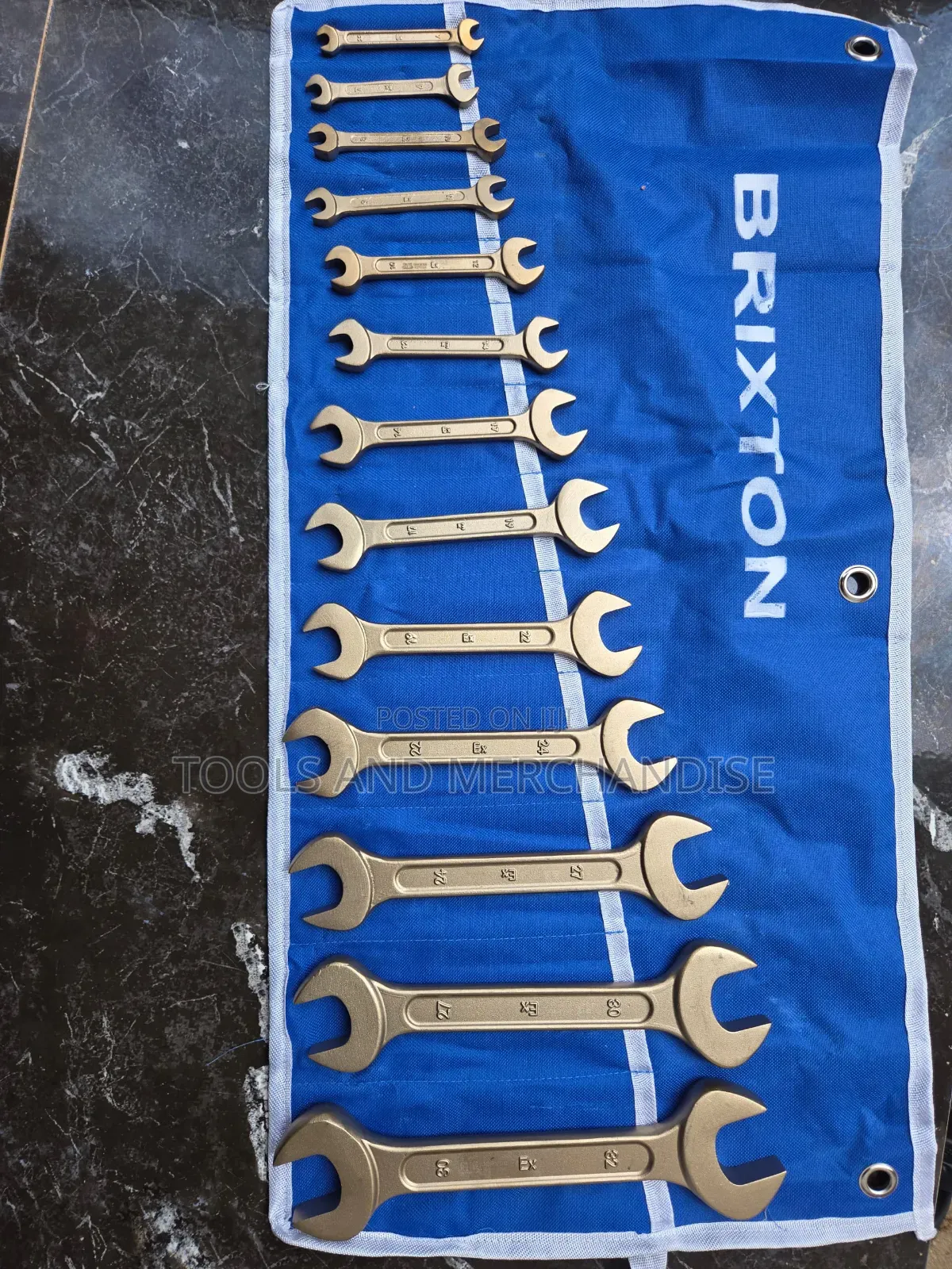 Non Spark 6-32mm Spanners ( Brass Spanner)