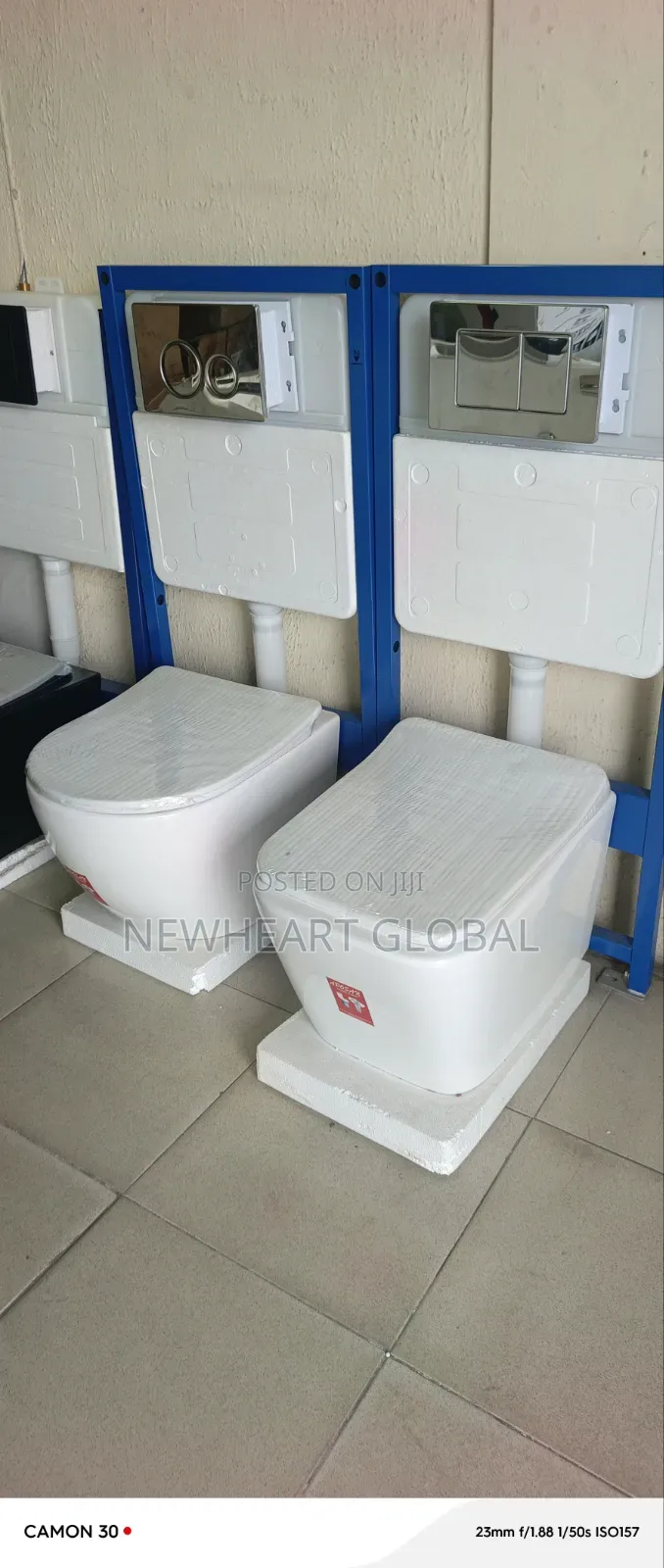 Elegance White Luxury Concealed Wall Hung Wc