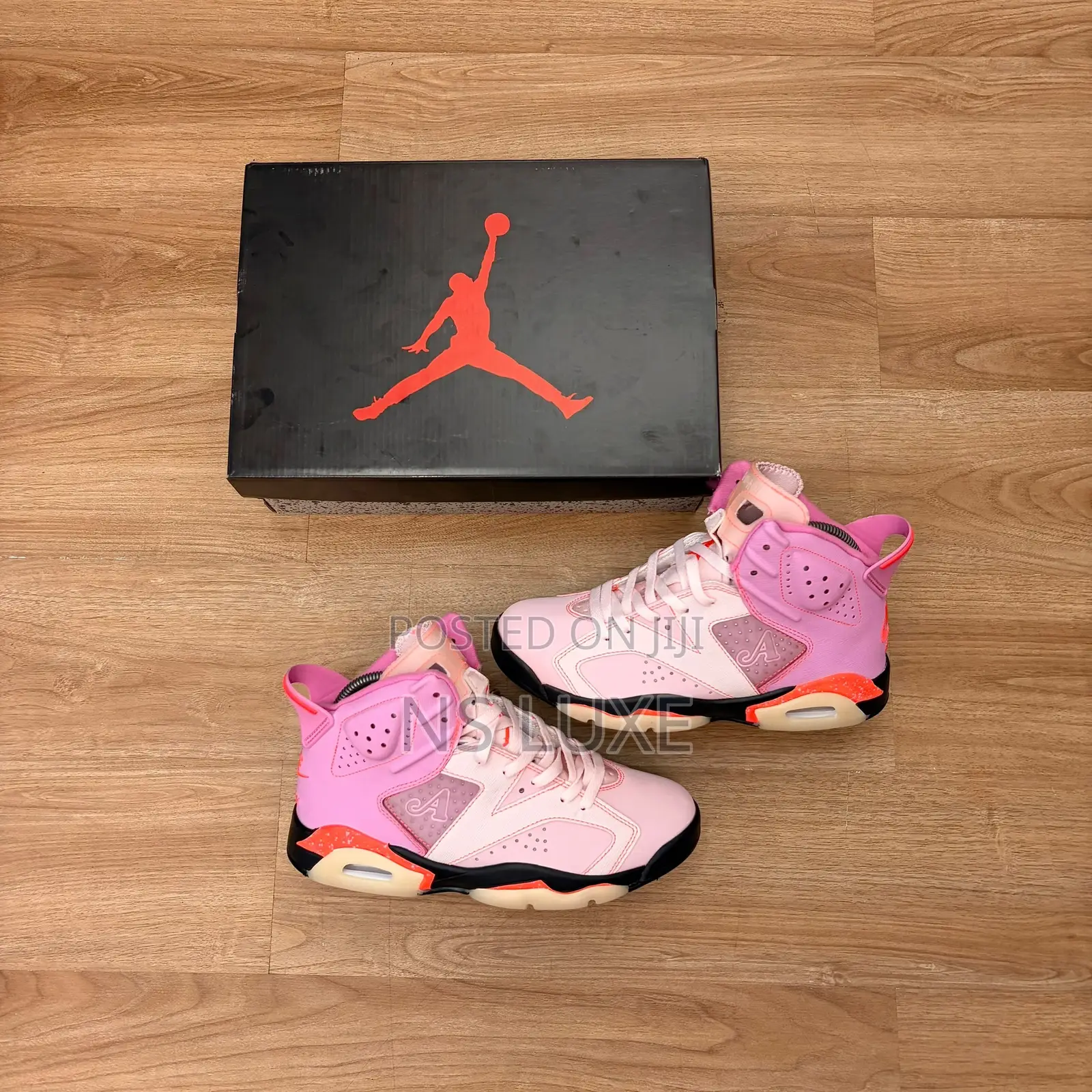 *Air Jordan 6 Ny Awake “Playful Pink “