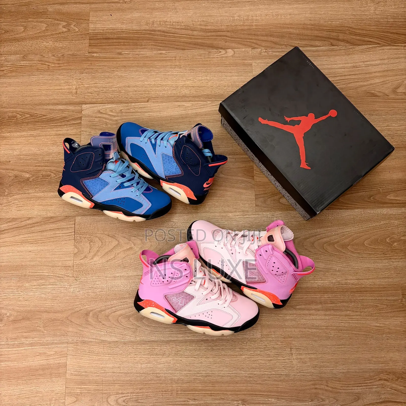 *Air Jordan 6 Ny Awake “Playful Pink “