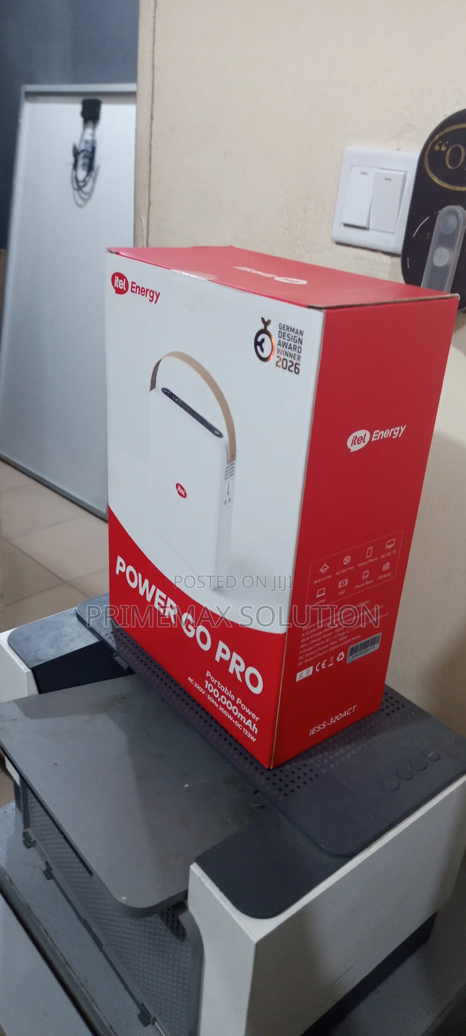 Portable Power Station That Actually Has AC 220V – Itel Power Go Pro