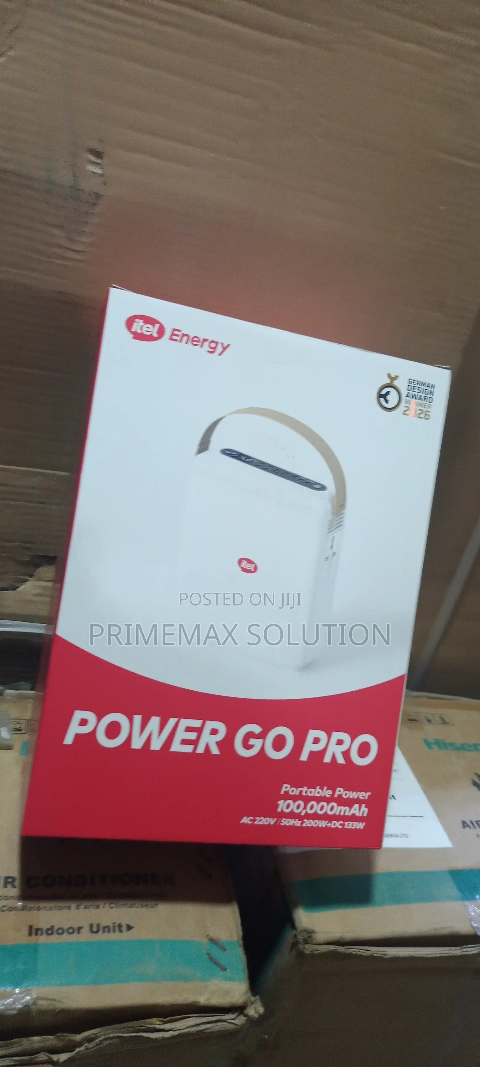 4-Hour Fast Recharge 100,000mAh Power Station – ITEL Power Go Pro