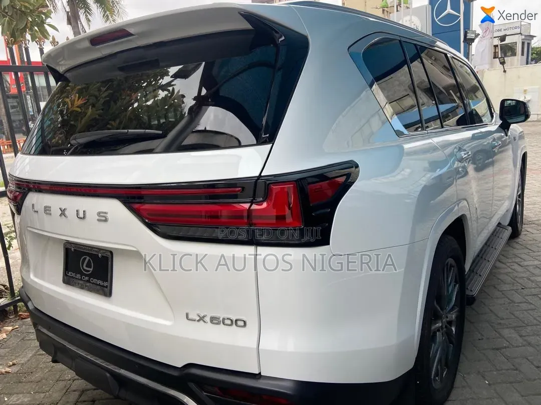 New Lexus LX 600 2025 White