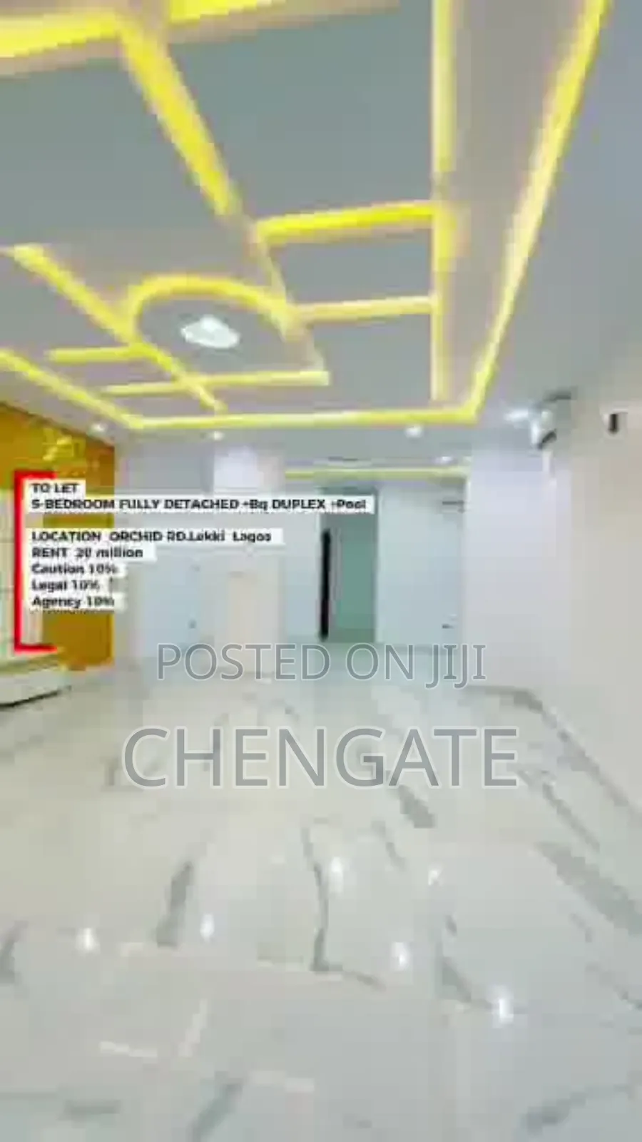 4bdrm Penthouse in Lake View Park2, Lekki for rent
