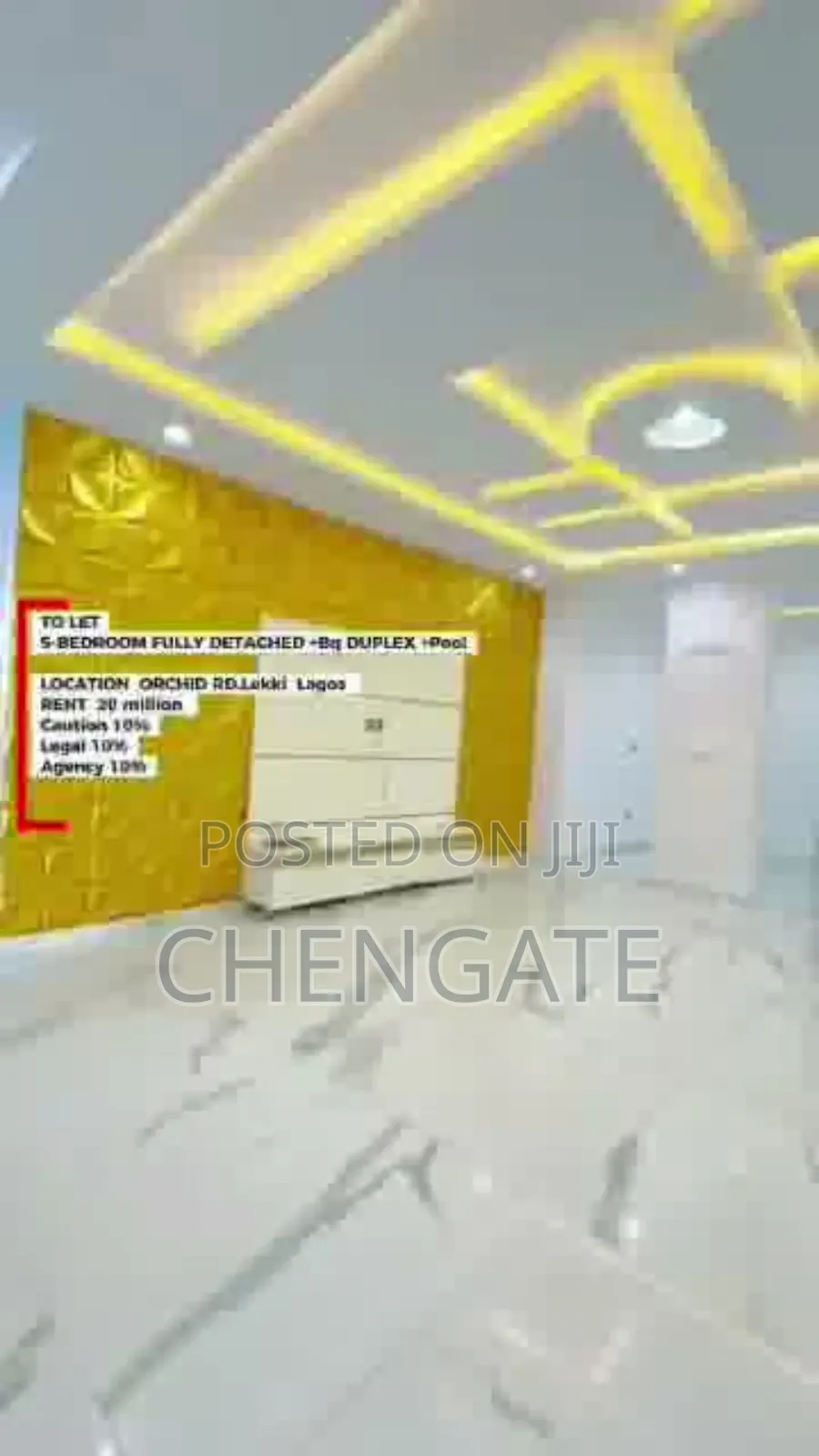 4bdrm Penthouse in Lake View Park2, Lekki for rent