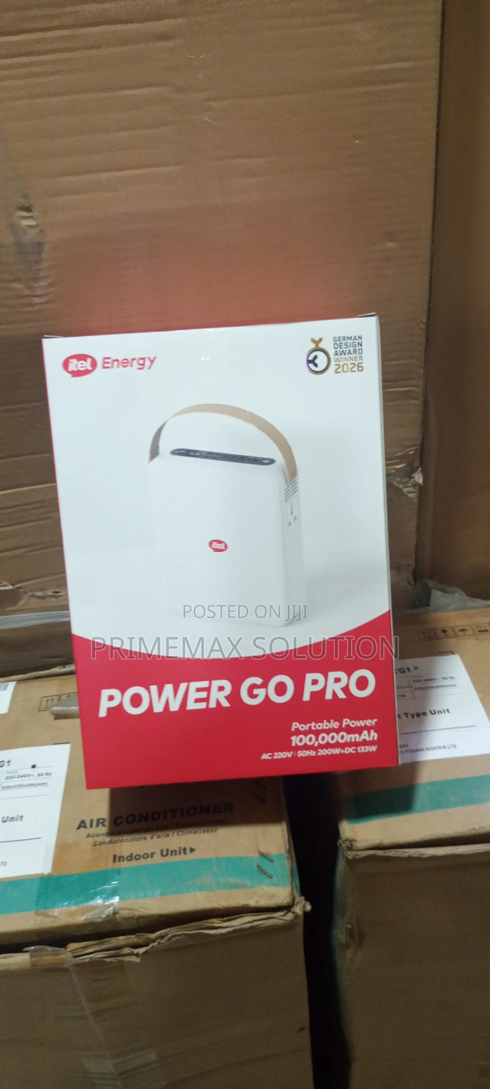 The Power Station Built for Nigeria – 100,000mAh 220V Itel PowerGo Pro