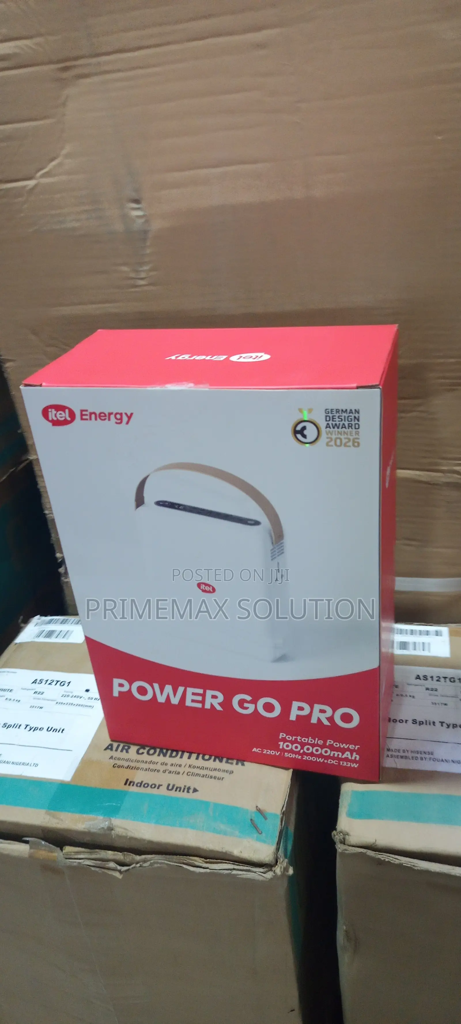 The Power Station Built for Nigeria – 100,000mAh 220V Itel PowerGo Pro