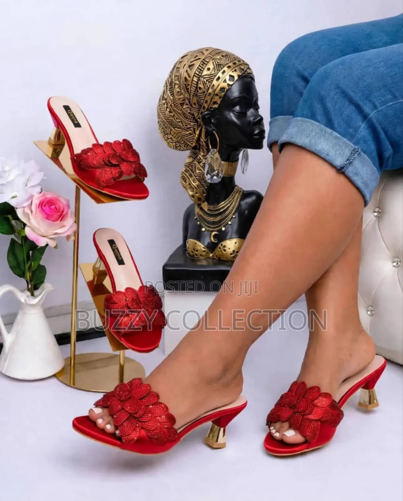 High Quality Stylish Low Heel Slip On