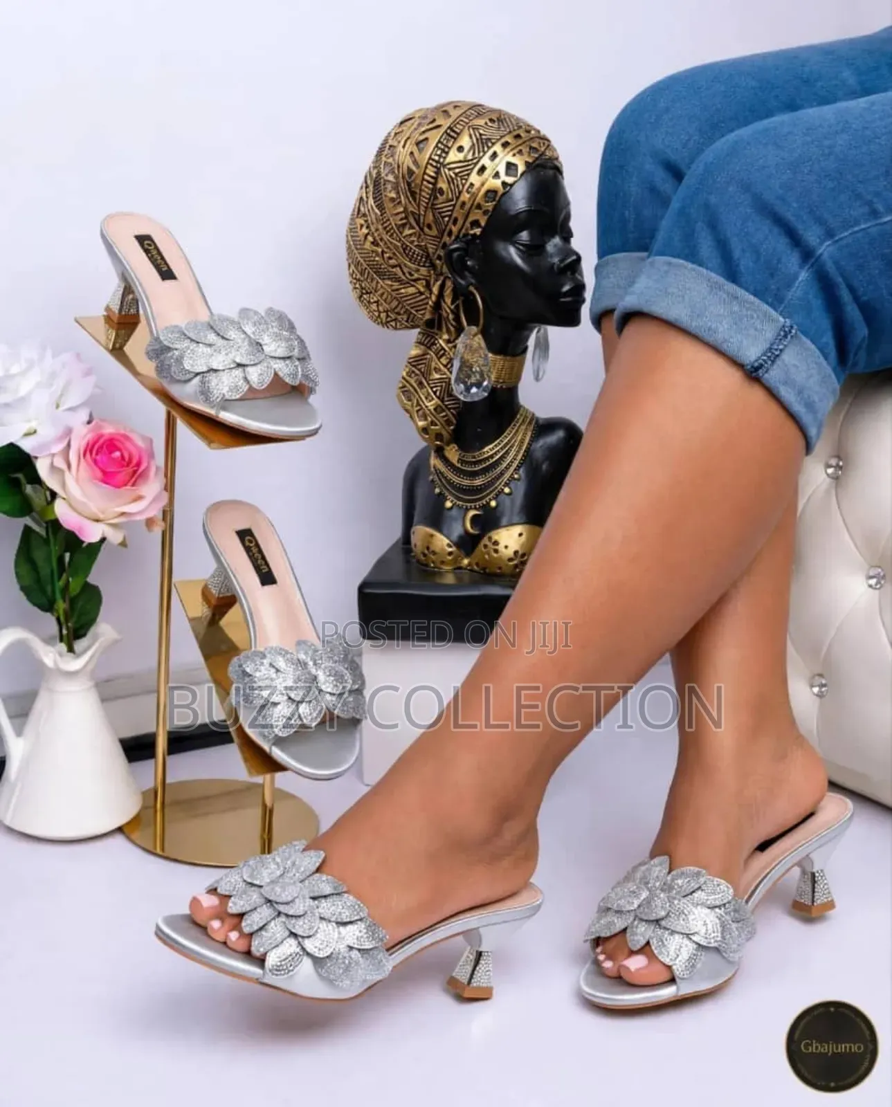 High Quality Stylish Low Heel Slip On