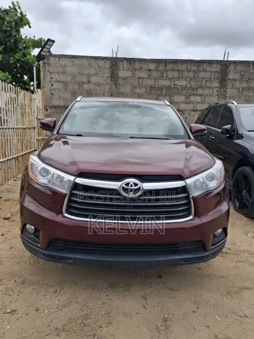 Toyota Highlander 2018 Red
