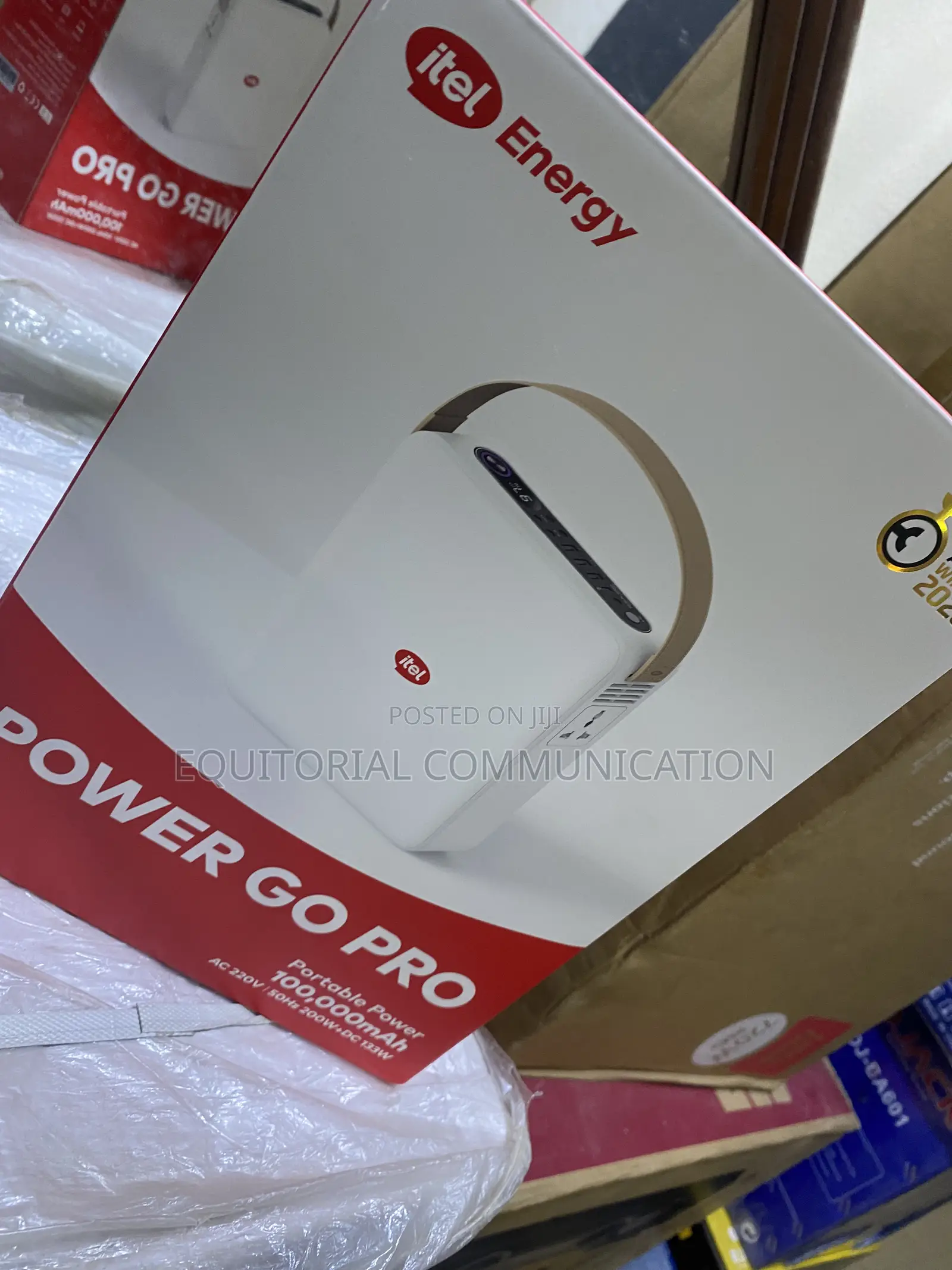Itel Energy Power Go Pro Portable Power Station 100,000mAh 200W AC