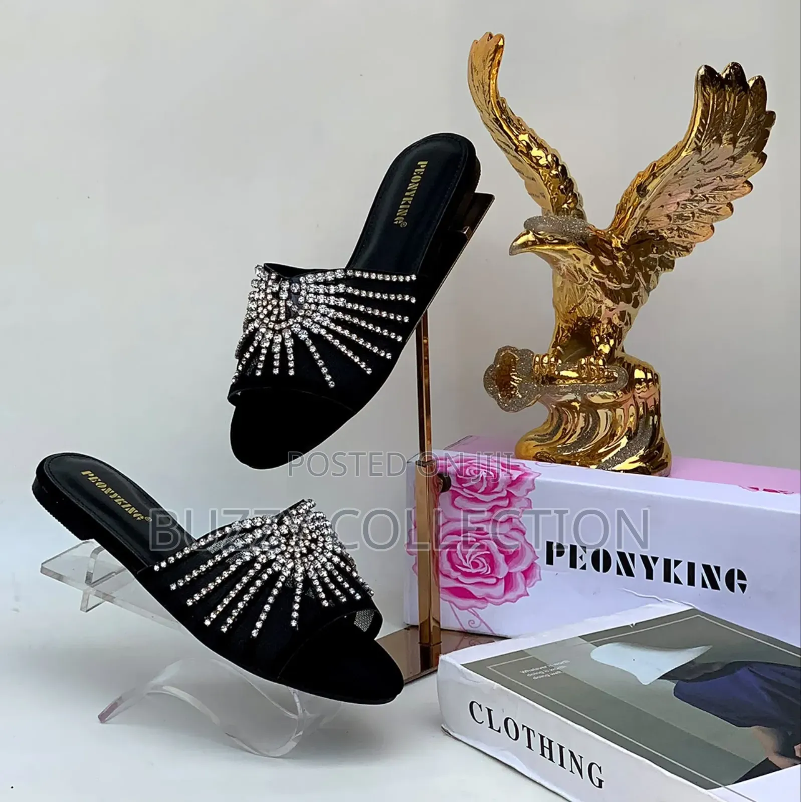 High Quality Luxury Women's Flat Slippers
