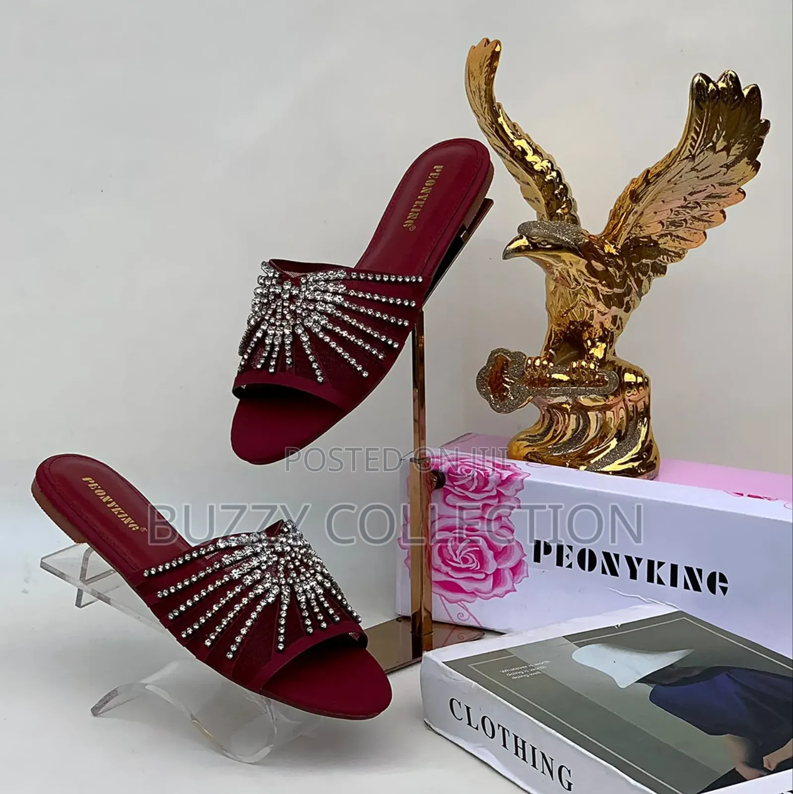High Quality Luxury Women's Flat Slippers