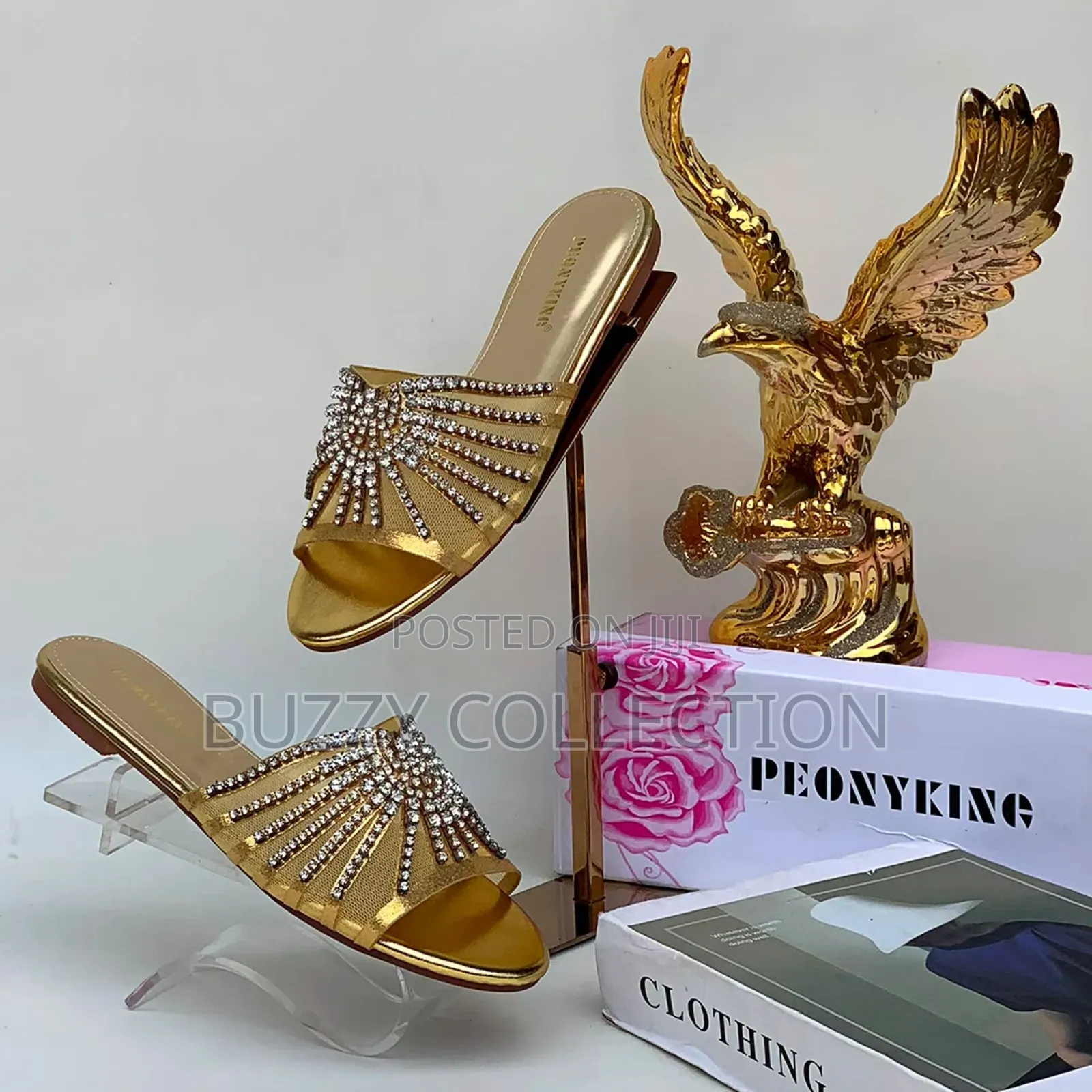 High Quality Luxury Women's Flat Slippers