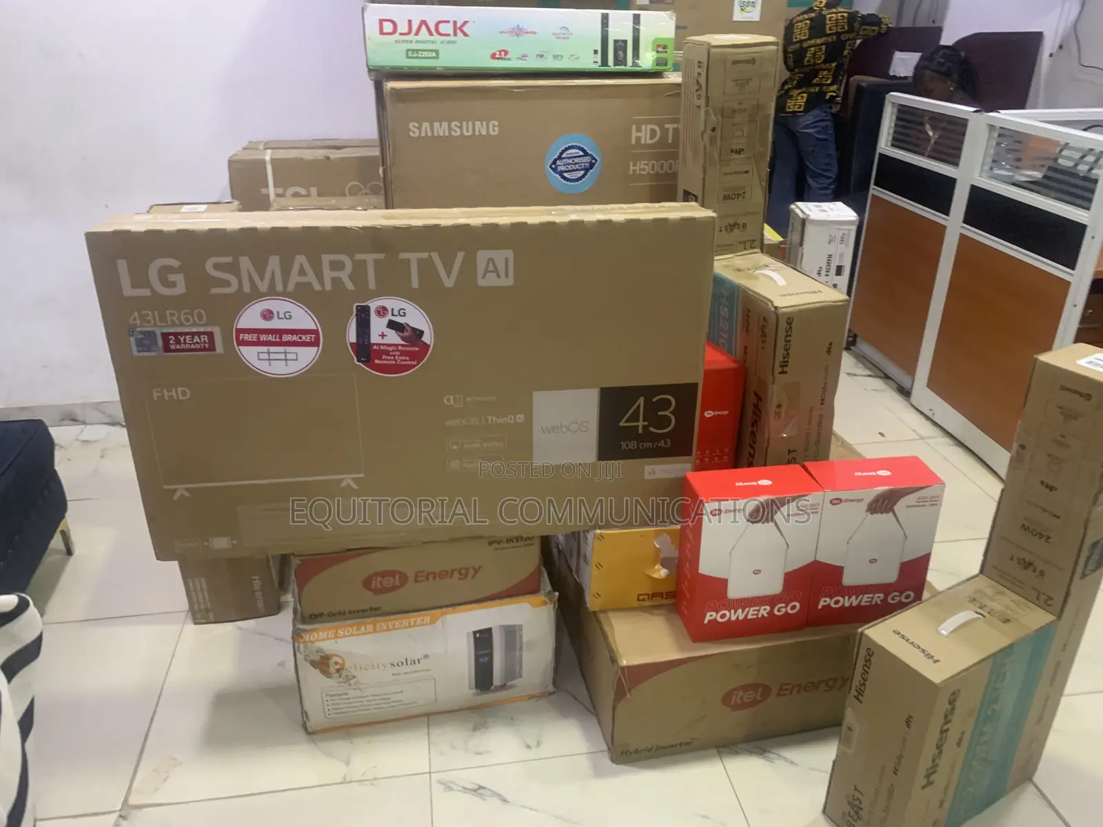 LG 43-Inch Full HD Smart LED TV – Model 43LR60006LA