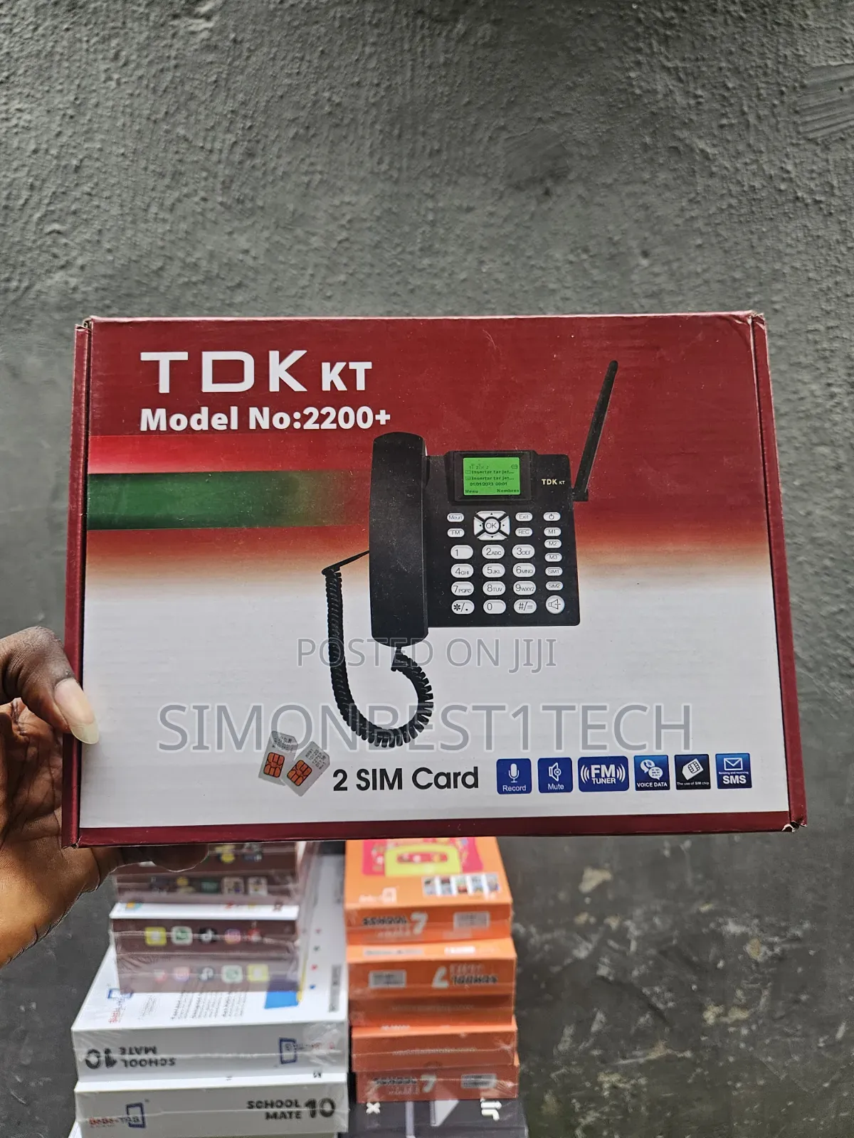 TDK Landline Table Phone or Wireless Phone.