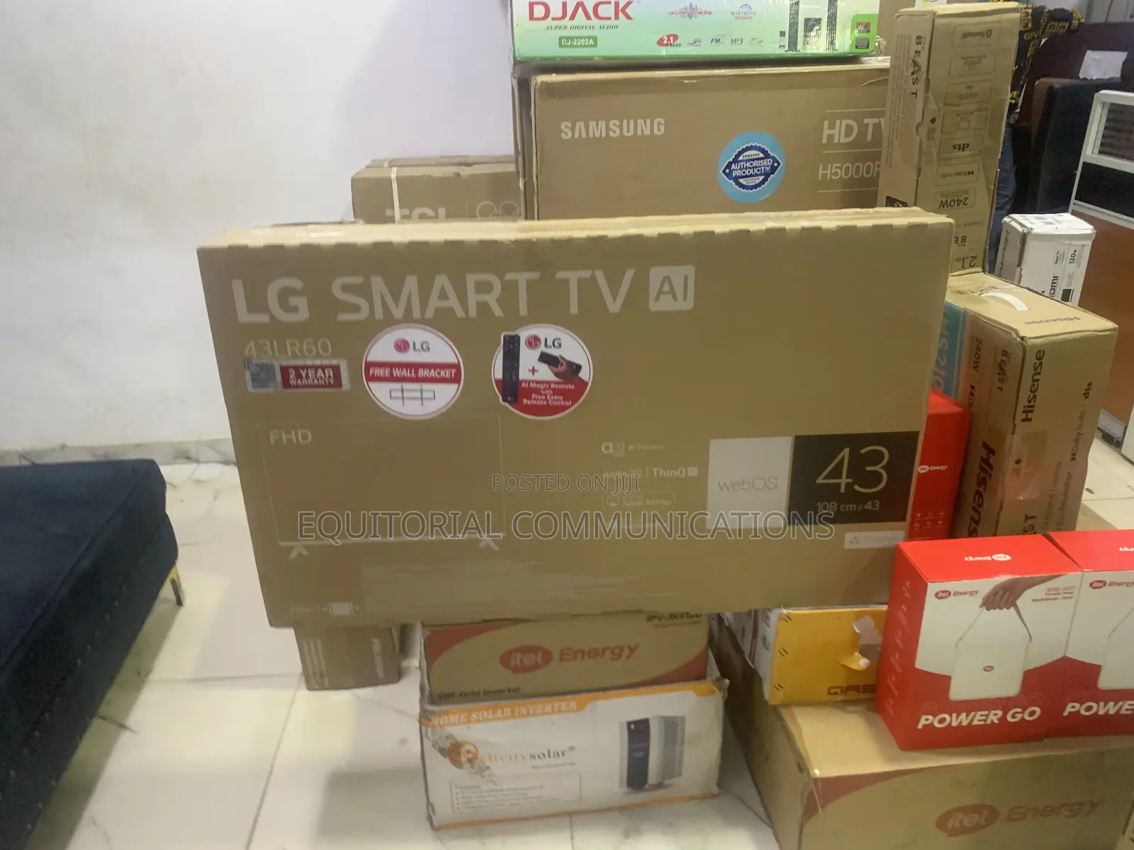 LG 43-Inch Full HD Smart LED TV – Model 43LR60006LA