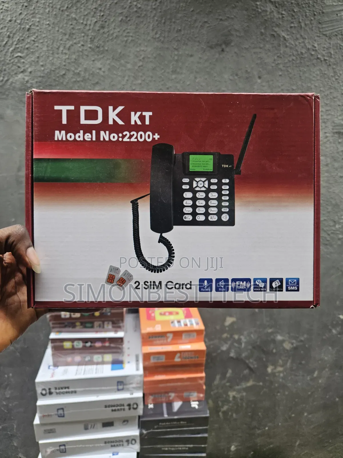 TDK Landline Table Phone or Wireless Phone.