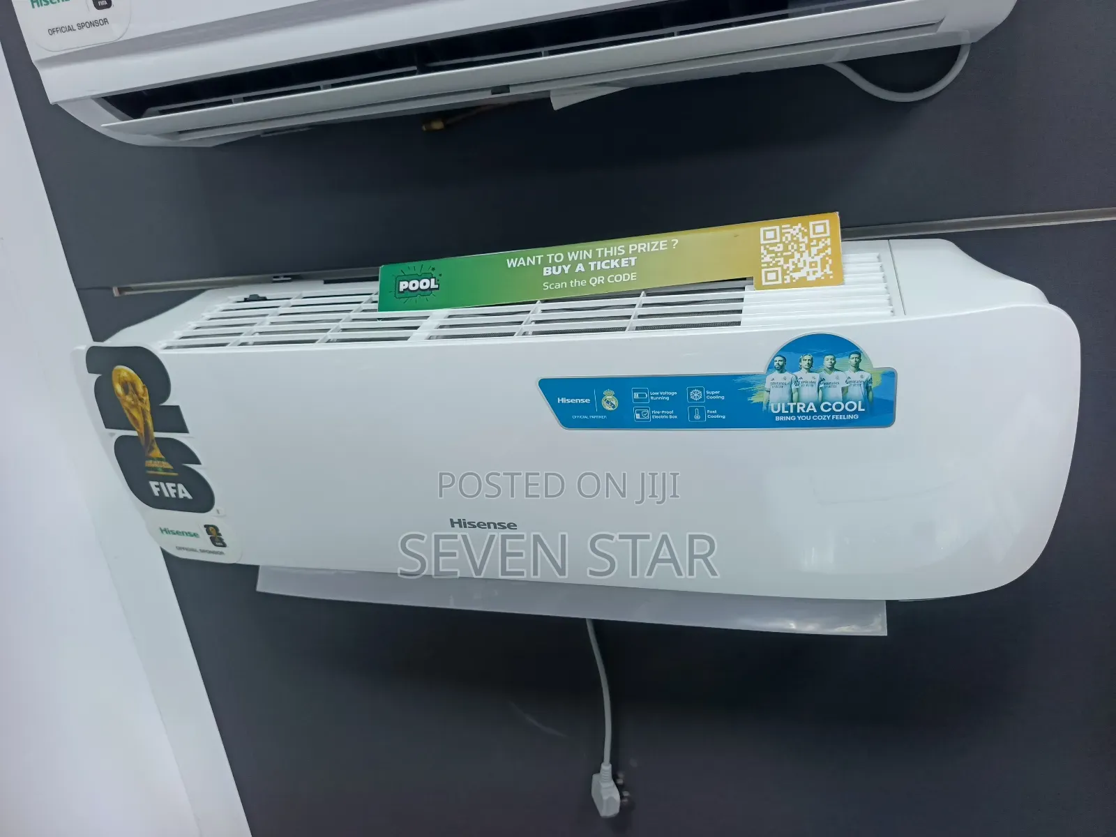 Hisense 1.5hp Split Air conditionerSPL 1.5HP Copper-Tg