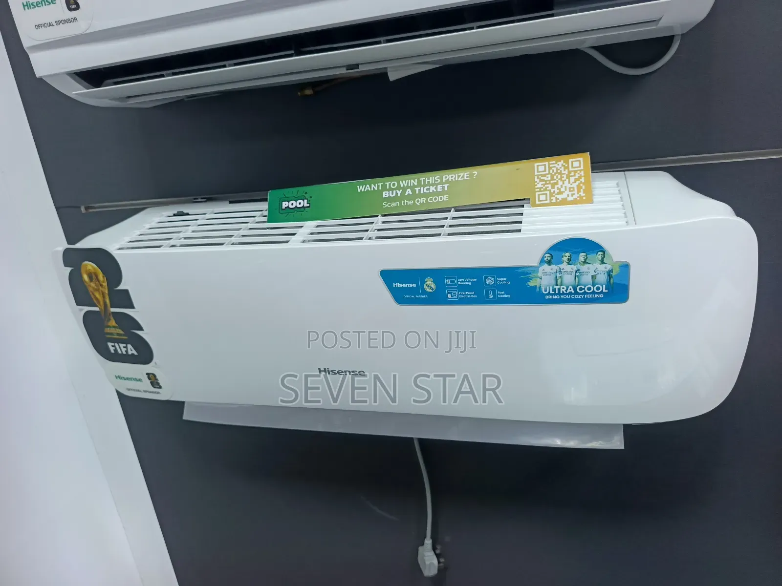 Hisense 1.5hp Split Air conditionerSPL 1.5HP Copper-Tg