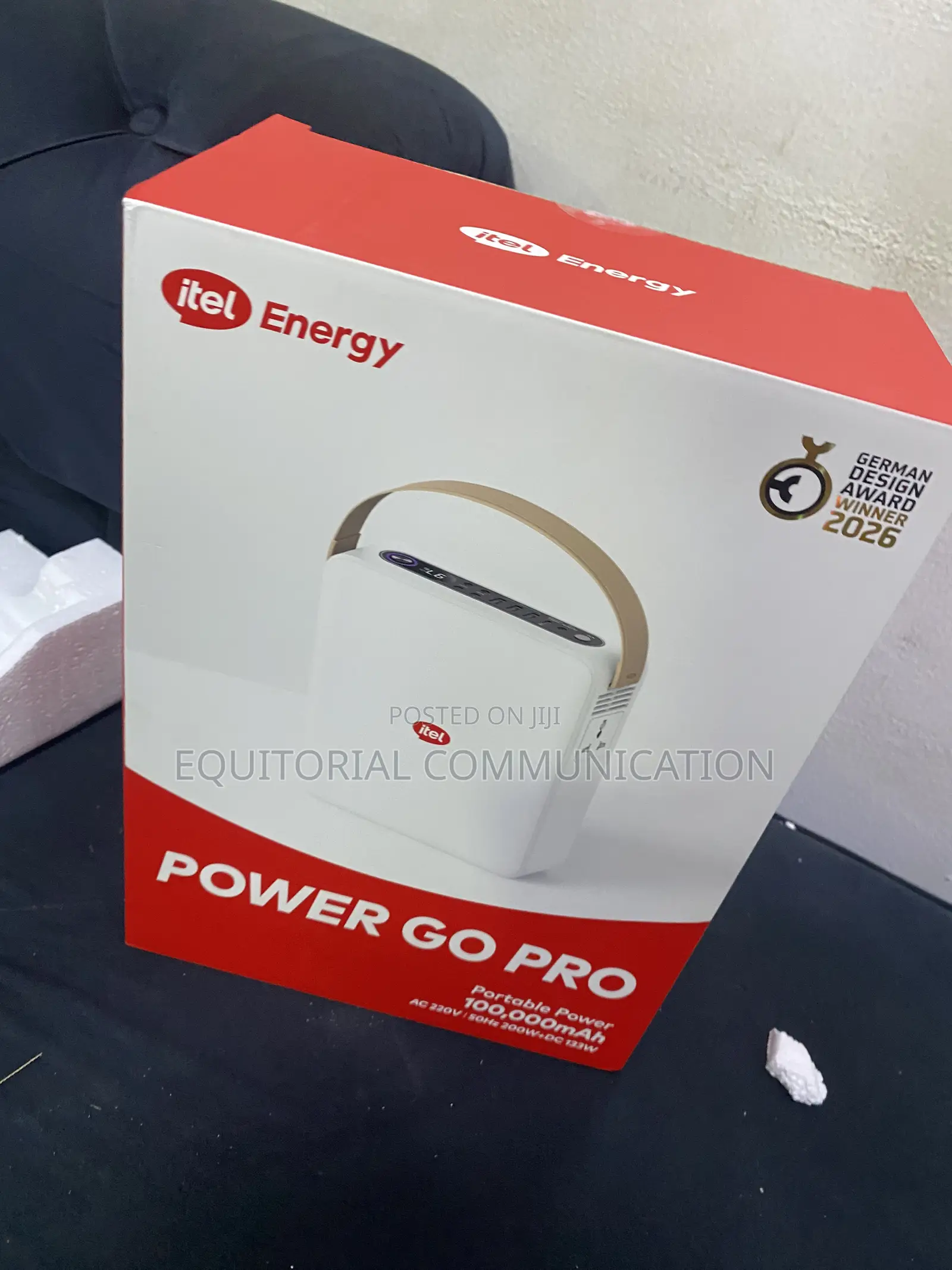 Itel Energy Power Go Pro 200W AC and 133W DC Portable Power Station